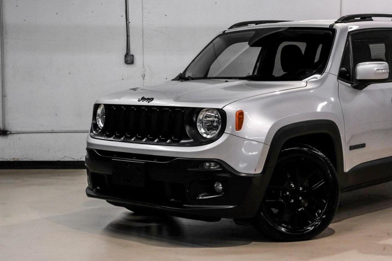 2017 Glacier Metallic /Black Jeep Renegade Altitude (ZACCJABB0HP) with an 2.4L I4 MultiAir engine, Automatic transmission, located at 15300 Midway Rd., Addison, TX, 75001, (972) 702-0011, 32.958321, -96.838074 - Photo#4
