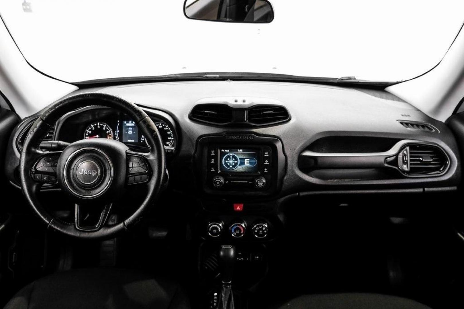 2017 Glacier Metallic /Black Jeep Renegade Altitude (ZACCJABB0HP) with an 2.4L I4 MultiAir engine, Automatic transmission, located at 15300 Midway Rd., Addison, TX, 75001, (972) 702-0011, 32.958321, -96.838074 - Photo#18