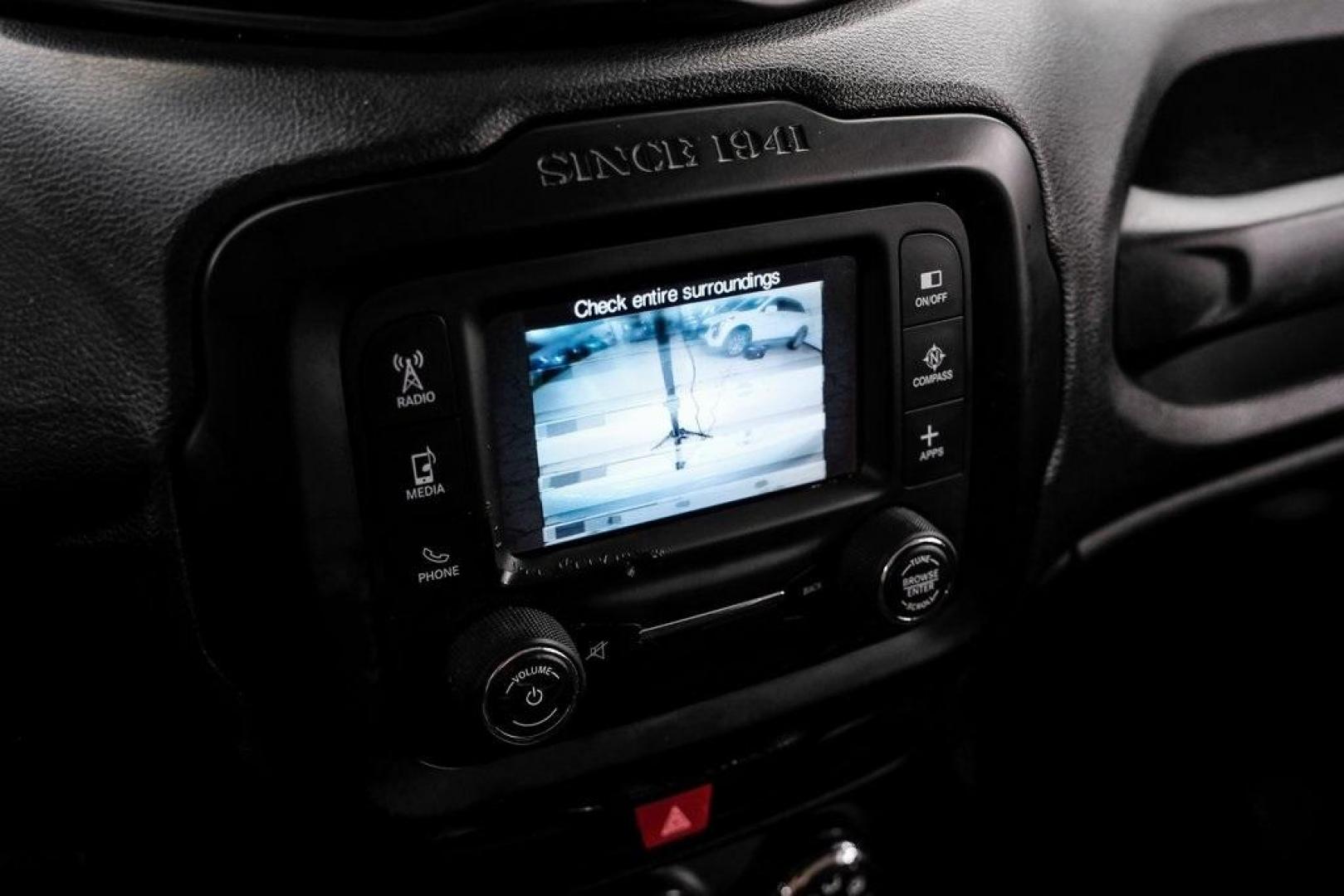 2017 Glacier Metallic /Black Jeep Renegade Altitude (ZACCJABB0HP) with an 2.4L I4 MultiAir engine, Automatic transmission, located at 15300 Midway Rd., Addison, TX, 75001, (972) 702-0011, 32.958321, -96.838074 - Photo#31