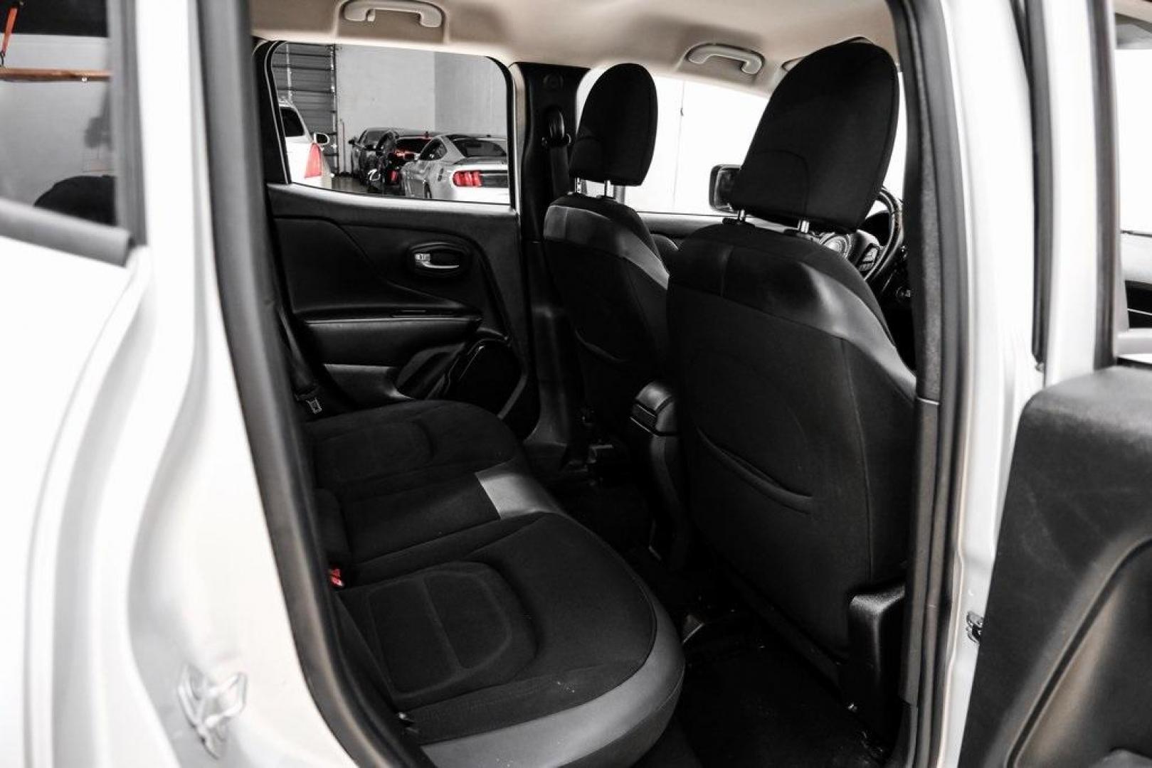 2017 Glacier Metallic /Black Jeep Renegade Altitude (ZACCJABB0HP) with an 2.4L I4 MultiAir engine, Automatic transmission, located at 15300 Midway Rd., Addison, TX, 75001, (972) 702-0011, 32.958321, -96.838074 - Photo#38