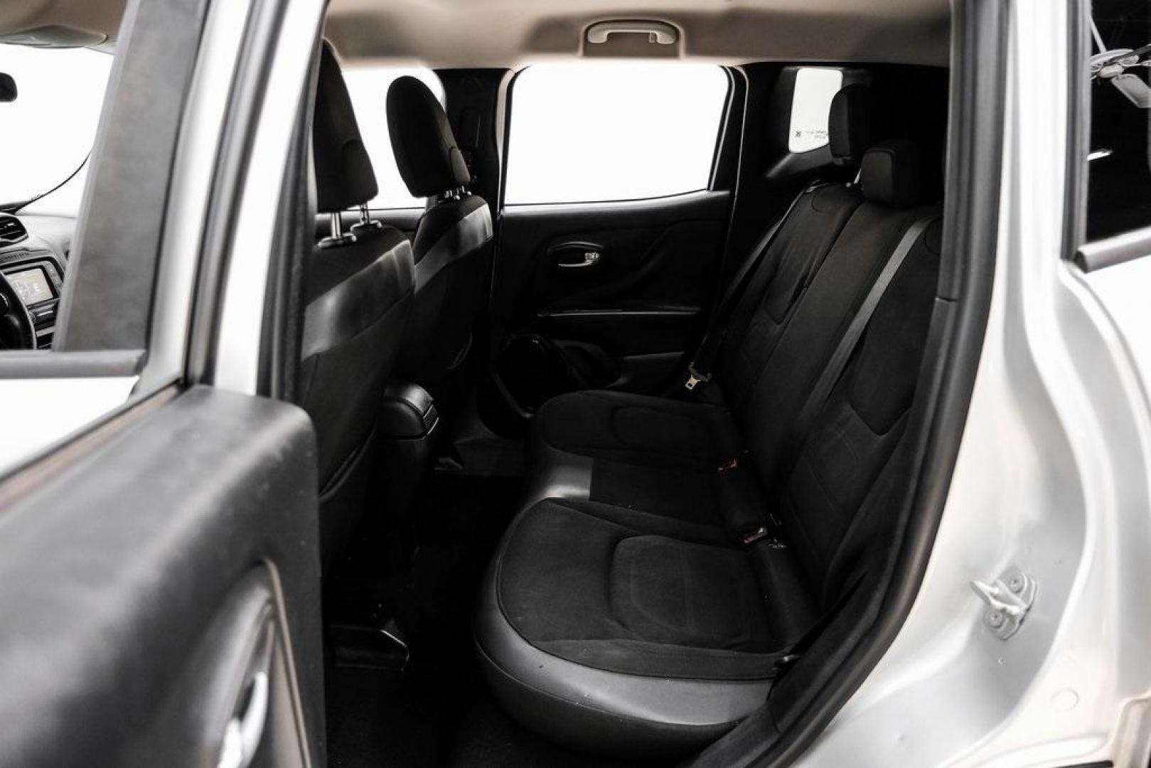 2017 Glacier Metallic /Black Jeep Renegade Altitude (ZACCJABB0HP) with an 2.4L I4 MultiAir engine, Automatic transmission, located at 15300 Midway Rd., Addison, TX, 75001, (972) 702-0011, 32.958321, -96.838074 - Photo#40