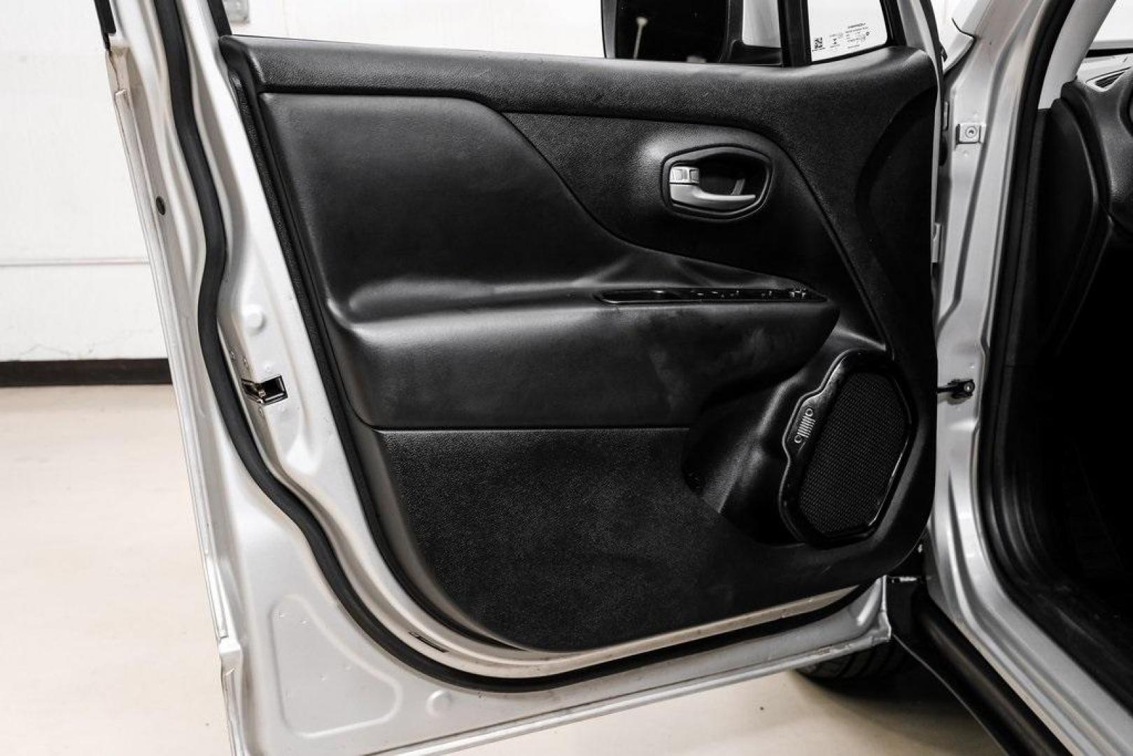 2017 Glacier Metallic /Black Jeep Renegade Altitude (ZACCJABB0HP) with an 2.4L I4 MultiAir engine, Automatic transmission, located at 15300 Midway Rd., Addison, TX, 75001, (972) 702-0011, 32.958321, -96.838074 - Photo#43