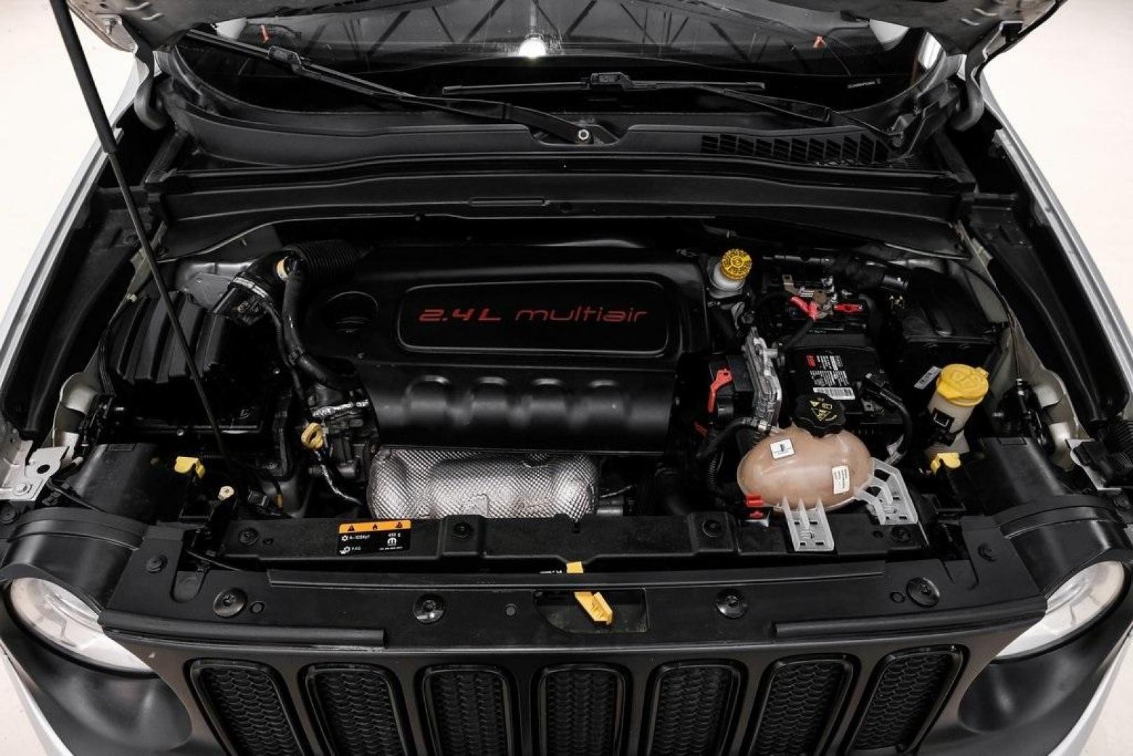 2017 Glacier Metallic /Black Jeep Renegade Altitude (ZACCJABB0HP) with an 2.4L I4 MultiAir engine, Automatic transmission, located at 15300 Midway Rd., Addison, TX, 75001, (972) 702-0011, 32.958321, -96.838074 - Photo#52