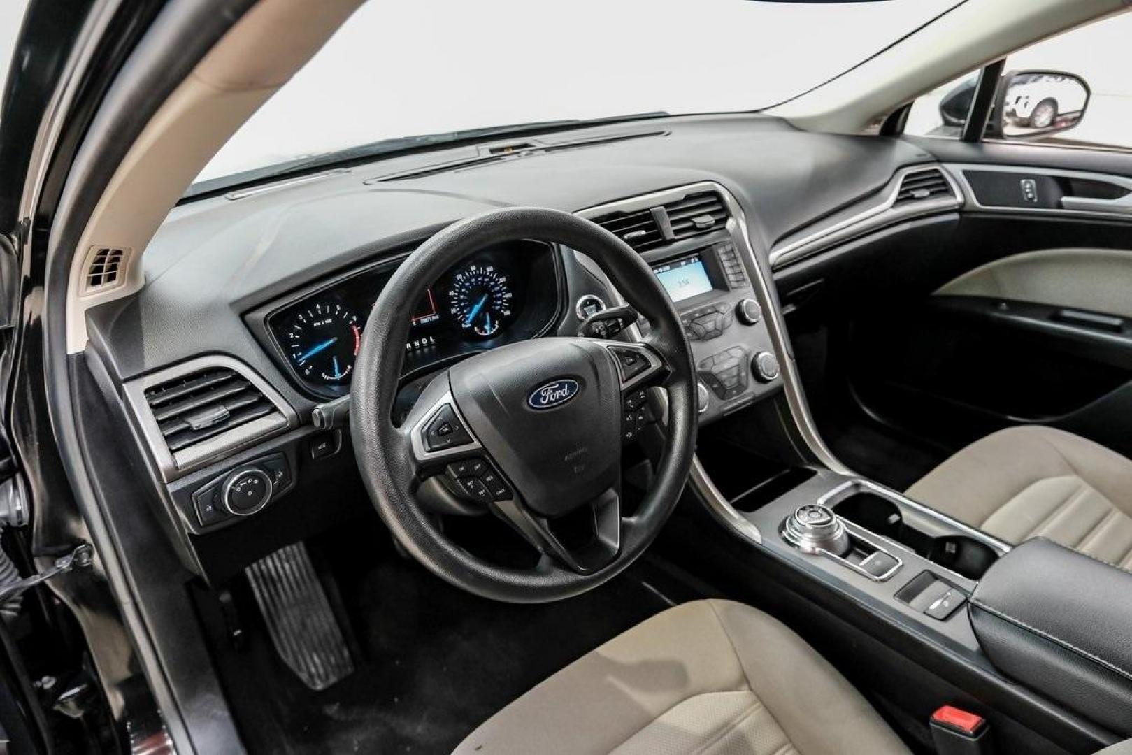 2020 Black /Ebony Stone Ford Fusion S (3FA6P0G79LR) with an 2.5L iVCT engine, Automatic transmission, located at 15300 Midway Rd., Addison, TX, 75001, (972) 702-0011, 32.958321, -96.838074 - Photo#2