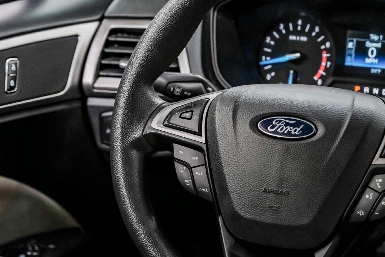 2020 Black /Ebony Stone Ford Fusion S (3FA6P0G79LR) with an 2.5L iVCT engine, Automatic transmission, located at 15300 Midway Rd., Addison, TX, 75001, (972) 702-0011, 32.958321, -96.838074 - Photo#21