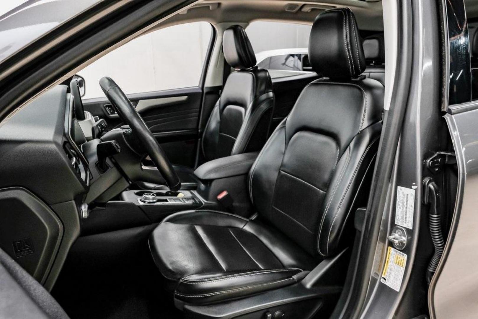 2021 Gray Metallic /Ebony Ford Escape SEL (1FMCU9H6XMU) with an 1.5L EcoBoost engine, Automatic transmission, located at 15300 Midway Rd., Addison, TX, 75001, (972) 702-0011, 32.958321, -96.838074 - Photo#39