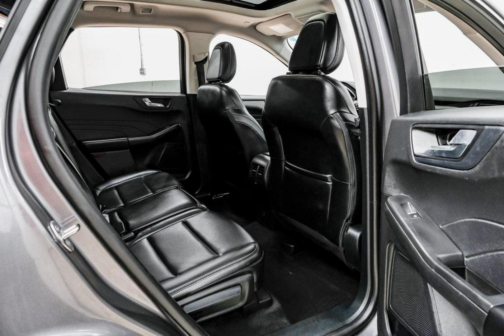 2021 Gray Metallic /Ebony Ford Escape SEL (1FMCU9H6XMU) with an 1.5L EcoBoost engine, Automatic transmission, located at 15300 Midway Rd., Addison, TX, 75001, (972) 702-0011, 32.958321, -96.838074 - Photo#44