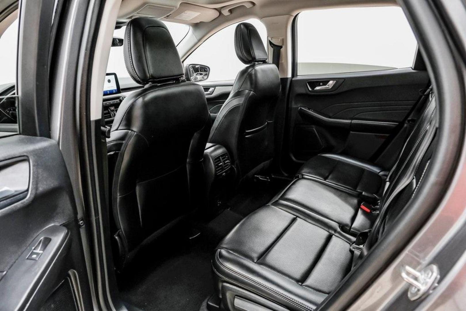 2021 Gray Metallic /Ebony Ford Escape SEL (1FMCU9H6XMU) with an 1.5L EcoBoost engine, Automatic transmission, located at 15300 Midway Rd., Addison, TX, 75001, (972) 702-0011, 32.958321, -96.838074 - Photo#46