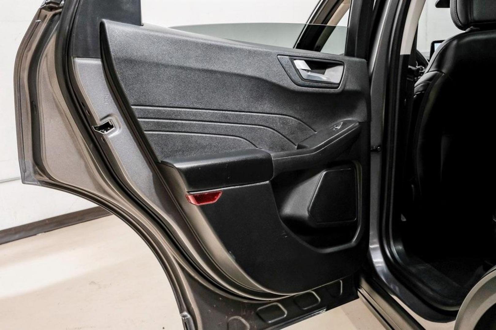 2021 Gray Metallic /Ebony Ford Escape SEL (1FMCU9H6XMU) with an 1.5L EcoBoost engine, Automatic transmission, located at 15300 Midway Rd., Addison, TX, 75001, (972) 702-0011, 32.958321, -96.838074 - Photo#52