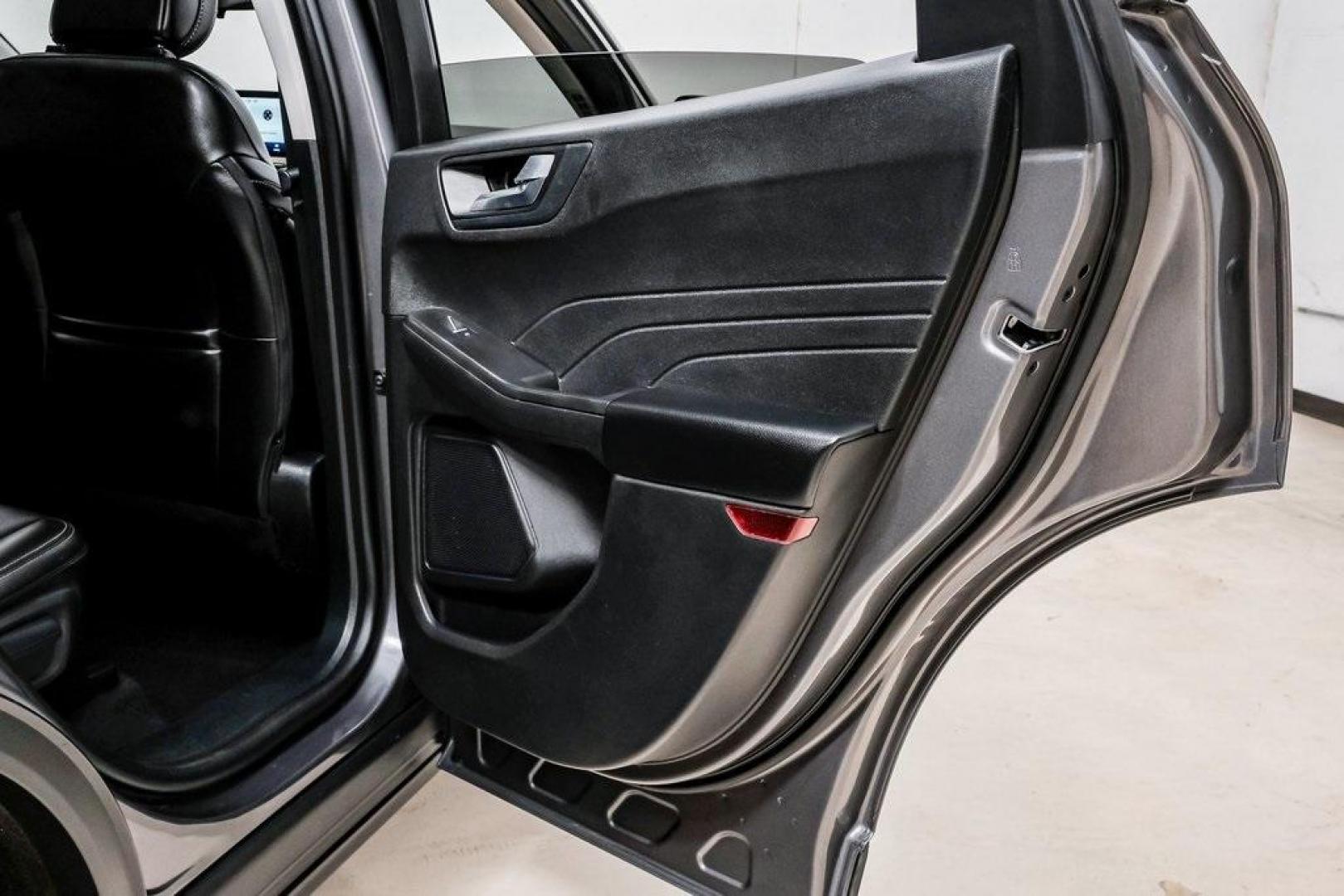 2021 Gray Metallic /Ebony Ford Escape SEL (1FMCU9H6XMU) with an 1.5L EcoBoost engine, Automatic transmission, located at 15300 Midway Rd., Addison, TX, 75001, (972) 702-0011, 32.958321, -96.838074 - Photo#53