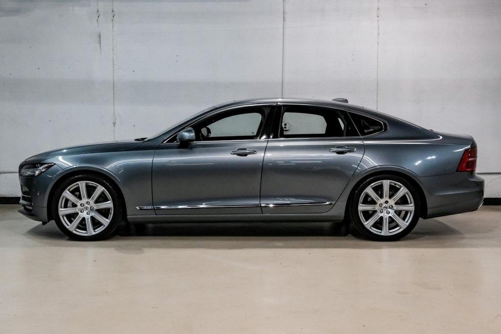 2017 Gray Metallic /Amber Volvo S90 T6 Inscription (YV1A22ML6H1) with an I4 Supercharged engine, Automatic transmission, located at 15300 Midway Rd., Addison, TX, 75001, (972) 702-0011, 32.958321, -96.838074 - HOME OF THE NO HAGGLE PRICE - WHOLESALE PRICES TO THE PUBLIC!! S90 T6 Inscription, 4D Sedan, I4 Supercharged, Automatic with Geartronic, AWD, Gray Metallic, Amber Leather. Priced below KBB Fair Purchase Price!<br><br>Gray Metallic 2017 Volvo S90 T6 Inscription<br><br>22/31 City/Highway MPG<br><br>Aw - Photo#15