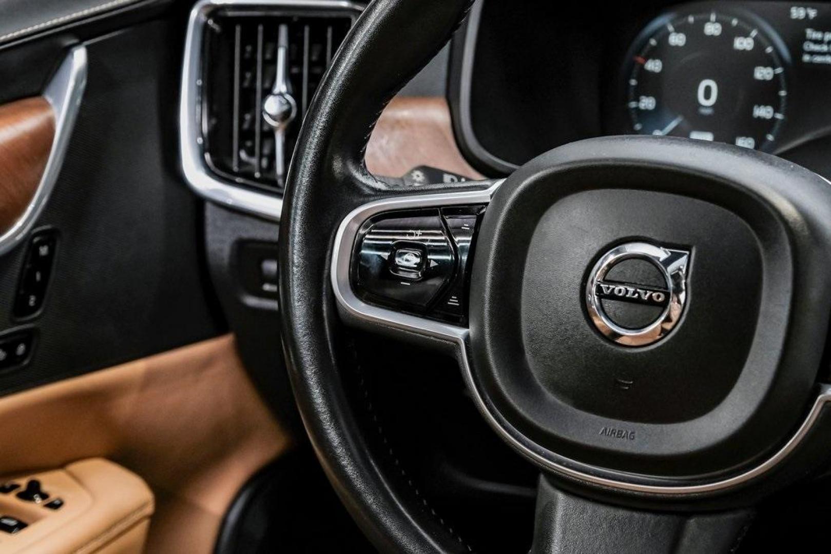 2017 Gray Metallic /Amber Volvo S90 T6 Inscription (YV1A22ML6H1) with an I4 Supercharged engine, Automatic transmission, located at 15300 Midway Rd., Addison, TX, 75001, (972) 702-0011, 32.958321, -96.838074 - HOME OF THE NO HAGGLE PRICE - WHOLESALE PRICES TO THE PUBLIC!! S90 T6 Inscription, 4D Sedan, I4 Supercharged, Automatic with Geartronic, AWD, Gray Metallic, Amber Leather. Priced below KBB Fair Purchase Price!<br><br>Gray Metallic 2017 Volvo S90 T6 Inscription<br><br>22/31 City/Highway MPG<br><br>Aw - Photo#22