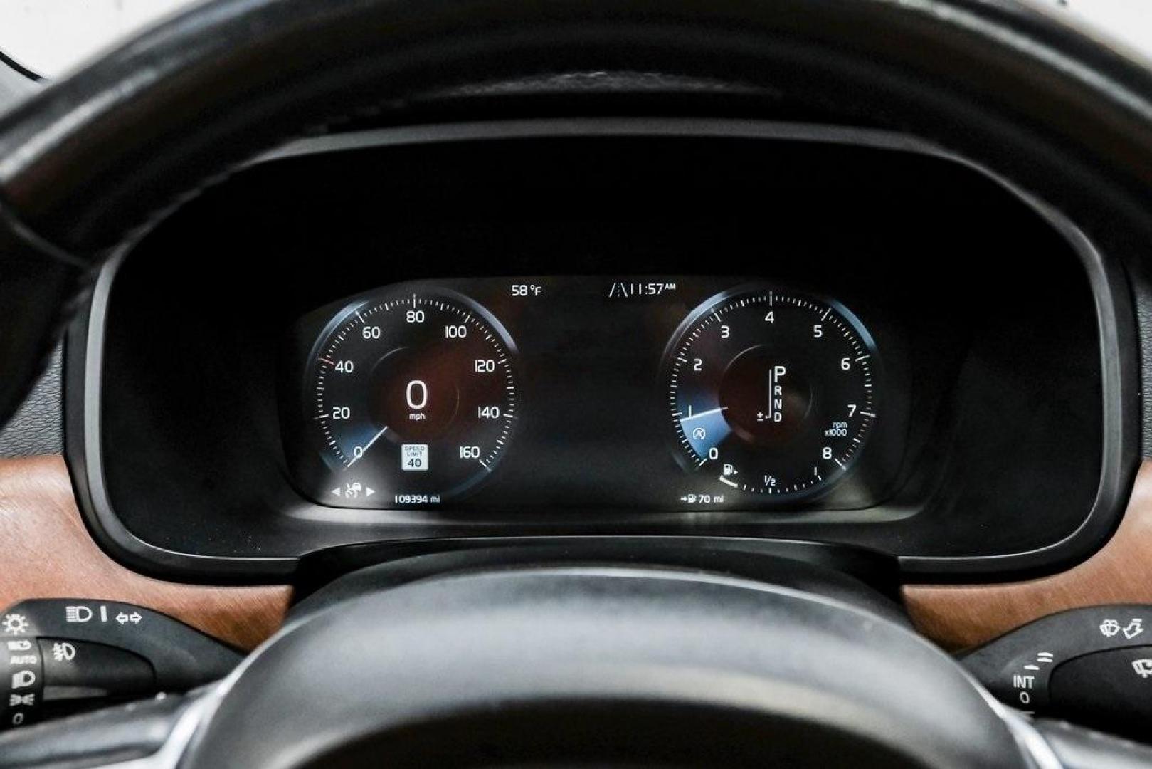 2017 Gray Metallic /Amber Volvo S90 T6 Inscription (YV1A22ML6H1) with an I4 Supercharged engine, Automatic transmission, located at 15300 Midway Rd., Addison, TX, 75001, (972) 702-0011, 32.958321, -96.838074 - HOME OF THE NO HAGGLE PRICE - WHOLESALE PRICES TO THE PUBLIC!! S90 T6 Inscription, 4D Sedan, I4 Supercharged, Automatic with Geartronic, AWD, Gray Metallic, Amber Leather. Priced below KBB Fair Purchase Price!<br><br>Gray Metallic 2017 Volvo S90 T6 Inscription<br><br>22/31 City/Highway MPG<br><br>Aw - Photo#25