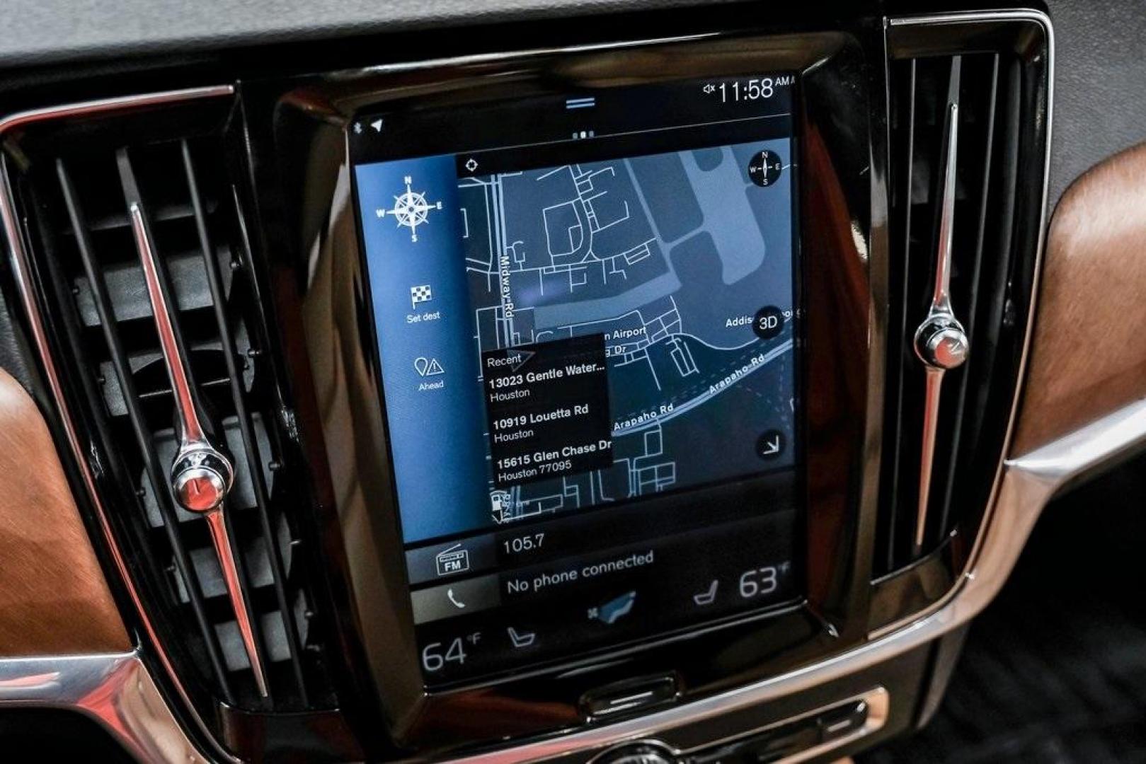 2017 Gray Metallic /Amber Volvo S90 T6 Inscription (YV1A22ML6H1) with an I4 Supercharged engine, Automatic transmission, located at 15300 Midway Rd., Addison, TX, 75001, (972) 702-0011, 32.958321, -96.838074 - HOME OF THE NO HAGGLE PRICE - WHOLESALE PRICES TO THE PUBLIC!! S90 T6 Inscription, 4D Sedan, I4 Supercharged, Automatic with Geartronic, AWD, Gray Metallic, Amber Leather. Priced below KBB Fair Purchase Price!<br><br>Gray Metallic 2017 Volvo S90 T6 Inscription<br><br>22/31 City/Highway MPG<br><br>Aw - Photo#27