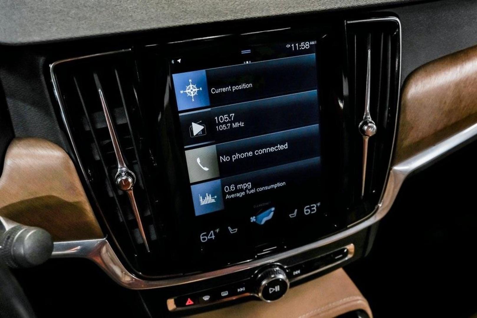 2017 Gray Metallic /Amber Volvo S90 T6 Inscription (YV1A22ML6H1) with an I4 Supercharged engine, Automatic transmission, located at 15300 Midway Rd., Addison, TX, 75001, (972) 702-0011, 32.958321, -96.838074 - HOME OF THE NO HAGGLE PRICE - WHOLESALE PRICES TO THE PUBLIC!! S90 T6 Inscription, 4D Sedan, I4 Supercharged, Automatic with Geartronic, AWD, Gray Metallic, Amber Leather. Priced below KBB Fair Purchase Price!<br><br>Gray Metallic 2017 Volvo S90 T6 Inscription<br><br>22/31 City/Highway MPG<br><br>Aw - Photo#36