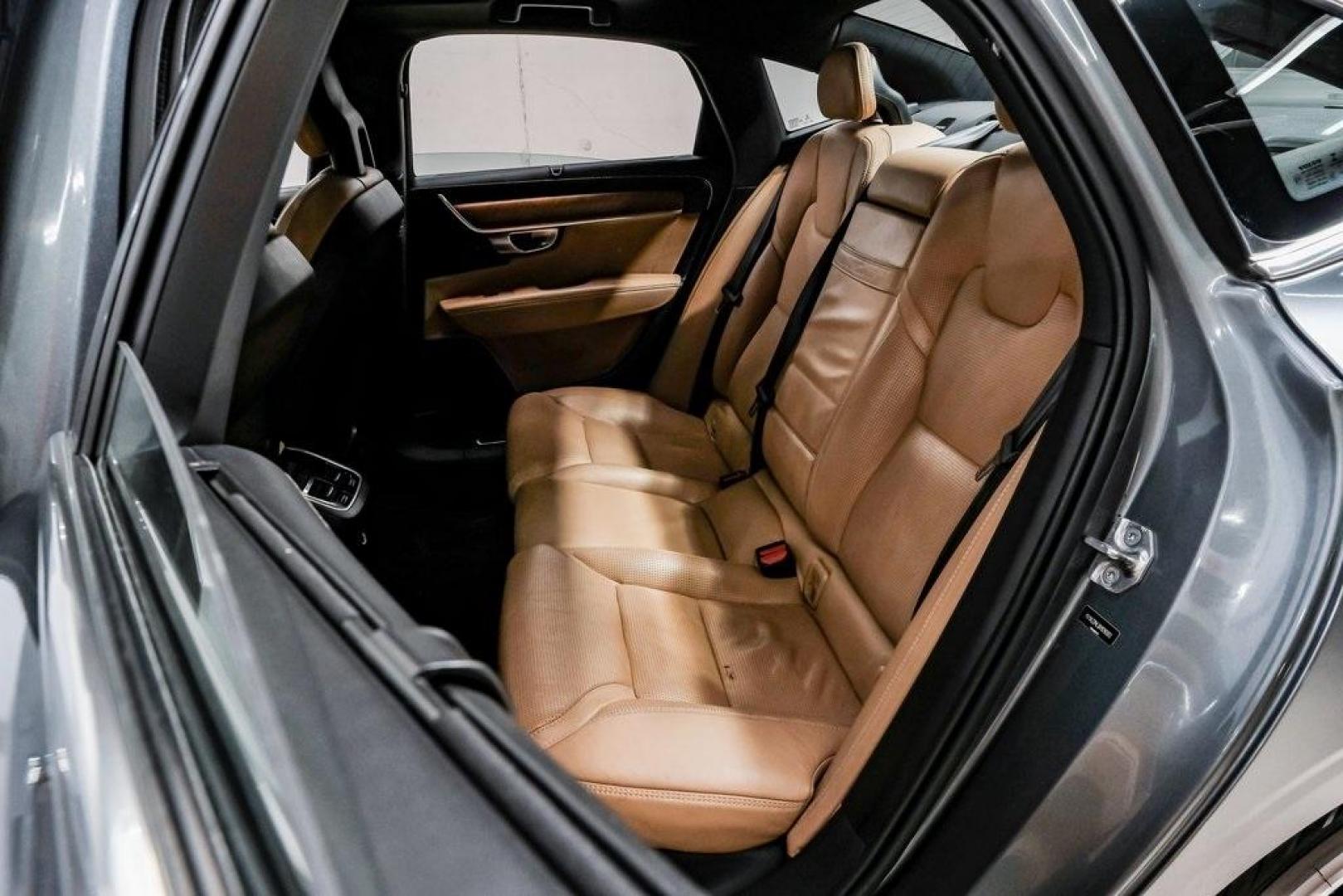 2017 Gray Metallic /Amber Volvo S90 T6 Inscription (YV1A22ML6H1) with an I4 Supercharged engine, Automatic transmission, located at 15300 Midway Rd., Addison, TX, 75001, (972) 702-0011, 32.958321, -96.838074 - HOME OF THE NO HAGGLE PRICE - WHOLESALE PRICES TO THE PUBLIC!! S90 T6 Inscription, 4D Sedan, I4 Supercharged, Automatic with Geartronic, AWD, Gray Metallic, Amber Leather. Priced below KBB Fair Purchase Price!<br><br>Gray Metallic 2017 Volvo S90 T6 Inscription<br><br>22/31 City/Highway MPG<br><br>Aw - Photo#50