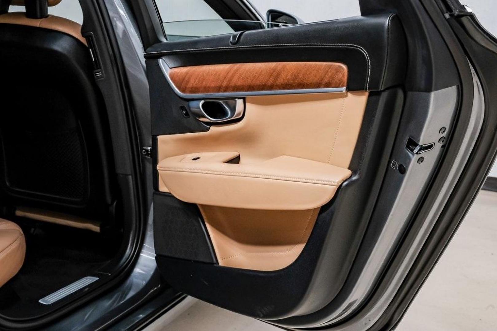 2017 Gray Metallic /Amber Volvo S90 T6 Inscription (YV1A22ML6H1) with an I4 Supercharged engine, Automatic transmission, located at 15300 Midway Rd., Addison, TX, 75001, (972) 702-0011, 32.958321, -96.838074 - HOME OF THE NO HAGGLE PRICE - WHOLESALE PRICES TO THE PUBLIC!! S90 T6 Inscription, 4D Sedan, I4 Supercharged, Automatic with Geartronic, AWD, Gray Metallic, Amber Leather. Priced below KBB Fair Purchase Price!<br><br>Gray Metallic 2017 Volvo S90 T6 Inscription<br><br>22/31 City/Highway MPG<br><br>Aw - Photo#57