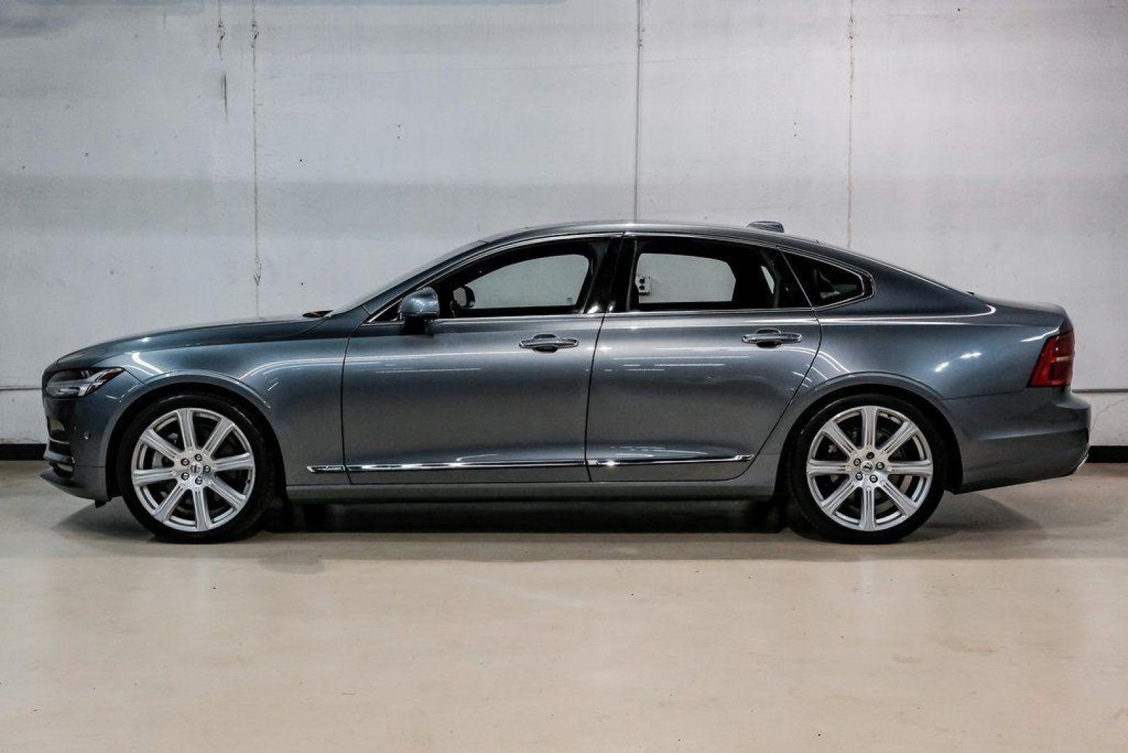 2017 Gray Metallic /Amber Volvo S90 T6 Inscription (YV1A22ML6H1) with an I4 Supercharged engine, Automatic transmission, located at 15300 Midway Rd., Addison, TX, 75001, (972) 702-0011, 32.958321, -96.838074 - HOME OF THE NO HAGGLE PRICE - WHOLESALE PRICES TO THE PUBLIC!! S90 T6 Inscription, 4D Sedan, I4 Supercharged, Automatic with Geartronic, AWD, Gray Metallic, Amber Leather. Priced below KBB Fair Purchase Price!<br><br>Gray Metallic 2017 Volvo S90 T6 Inscription<br><br>22/31 City/Highway MPG<br><br>Aw - Photo#15