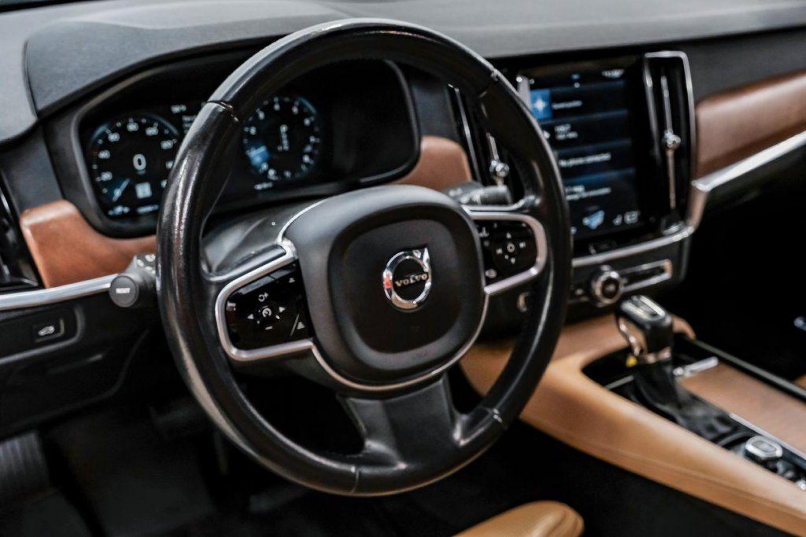 2017 Gray Metallic /Amber Volvo S90 T6 Inscription (YV1A22ML6H1) with an I4 Supercharged engine, Automatic transmission, located at 15300 Midway Rd., Addison, TX, 75001, (972) 702-0011, 32.958321, -96.838074 - HOME OF THE NO HAGGLE PRICE - WHOLESALE PRICES TO THE PUBLIC!! S90 T6 Inscription, 4D Sedan, I4 Supercharged, Automatic with Geartronic, AWD, Gray Metallic, Amber Leather. Priced below KBB Fair Purchase Price!<br><br>Gray Metallic 2017 Volvo S90 T6 Inscription<br><br>22/31 City/Highway MPG<br><br>Aw - Photo#21