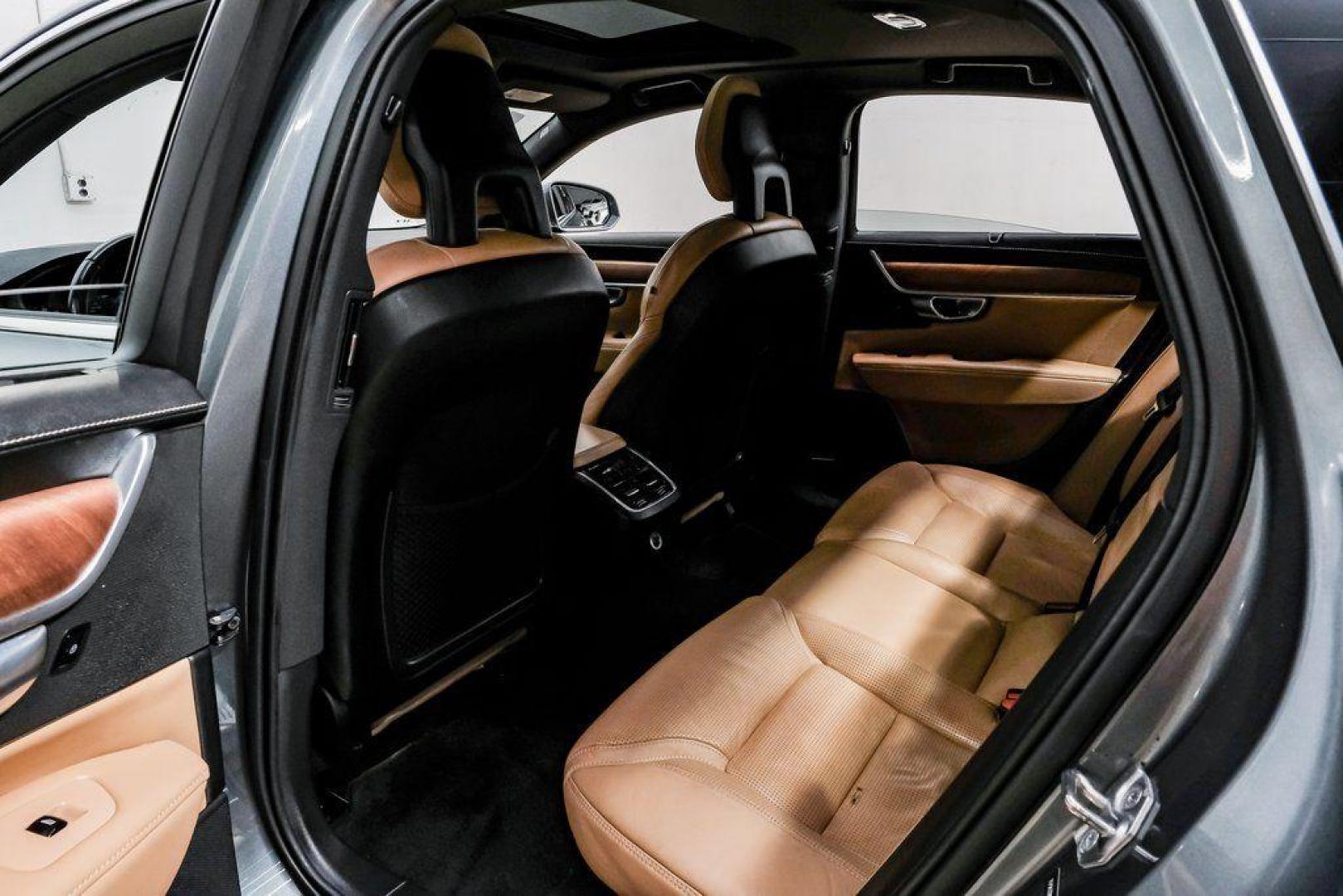 2017 Gray Metallic /Amber Volvo S90 T6 Inscription (YV1A22ML6H1) with an I4 Supercharged engine, Automatic transmission, located at 15300 Midway Rd., Addison, TX, 75001, (972) 702-0011, 32.958321, -96.838074 - HOME OF THE NO HAGGLE PRICE - WHOLESALE PRICES TO THE PUBLIC!! S90 T6 Inscription, 4D Sedan, I4 Supercharged, Automatic with Geartronic, AWD, Gray Metallic, Amber Leather. Priced below KBB Fair Purchase Price!<br><br>Gray Metallic 2017 Volvo S90 T6 Inscription<br><br>22/31 City/Highway MPG<br><br>Aw - Photo#49