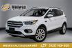 2019 Oxford White /Charcoal Black Ford Escape SEL (1FMCU9HD1KU) with an 1.5L EcoBoost engine, Automatic transmission, located at 15300 Midway Rd., Addison, TX, 75001, (972) 702-0011, 32.958321, -96.838074 - Photo#0