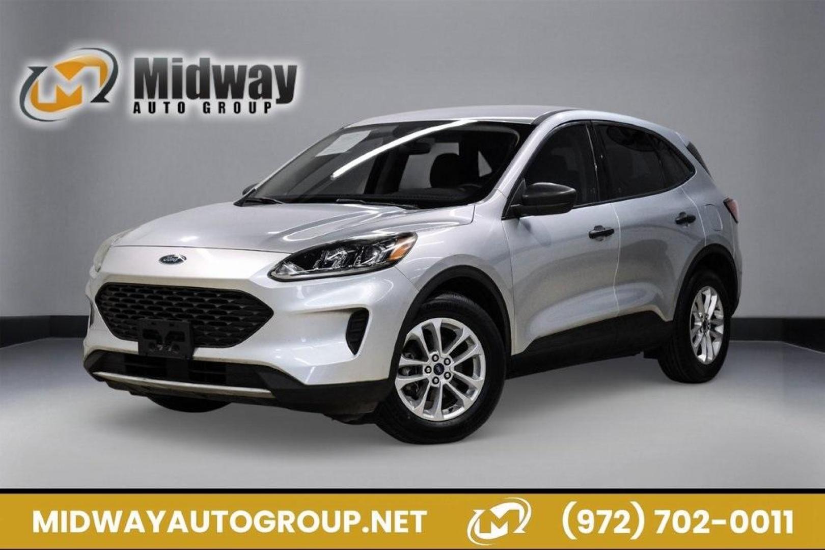 2020 Ingot Silver /Ebony Ford Escape S (1FMCU0F60LU) with an 1.5L EcoBoost engine, Automatic transmission, located at 15300 Midway Rd., Addison, TX, 75001, (972) 702-0011, 32.958321, -96.838074 - Photo#0