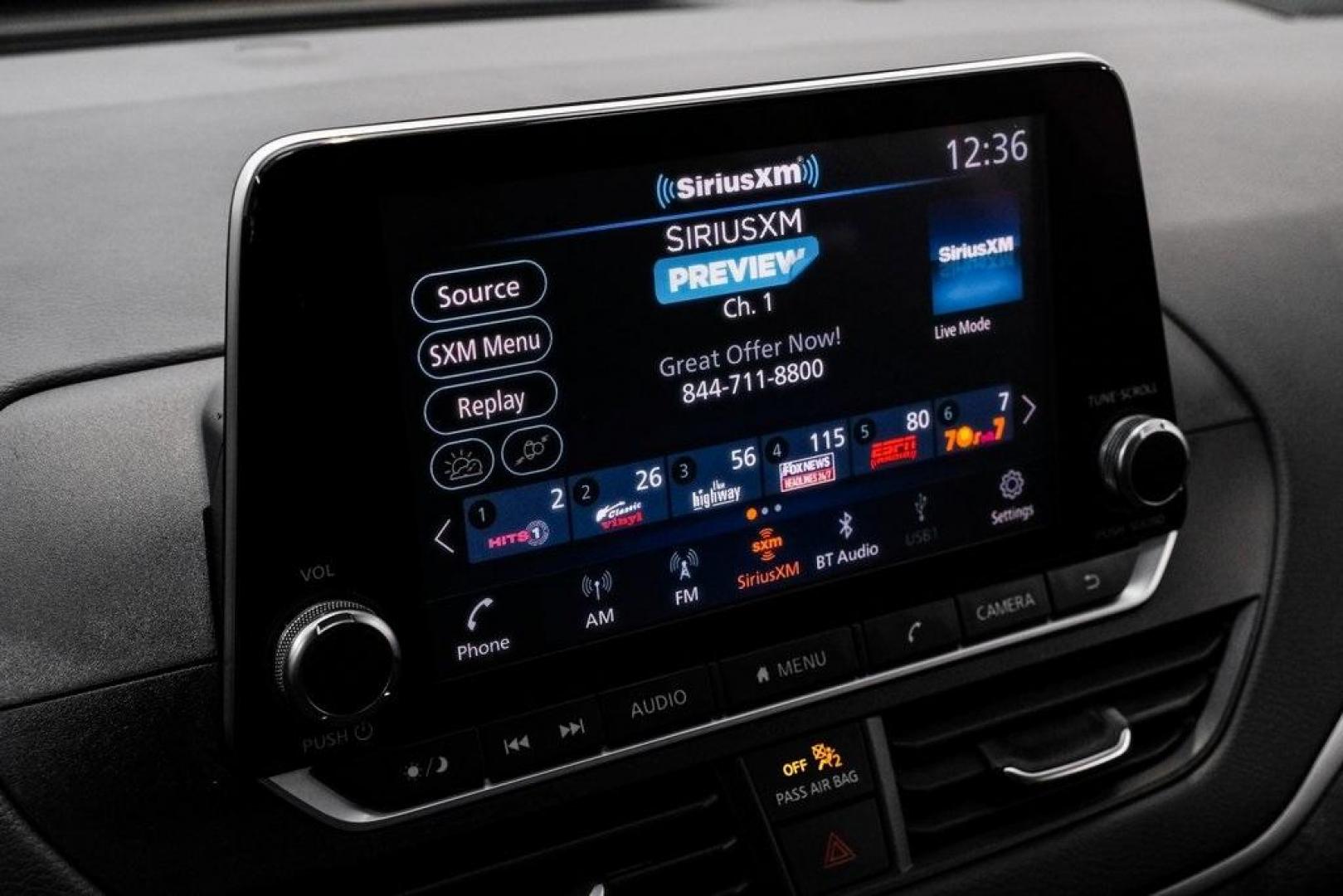 2021 Super Black Clearcoat /Charcoal Nissan Altima 2.5 SV (1N4BL4DV3MN) with an 2.5L 4-Cylinder DOHC 16V engine, CVT transmission, located at 15300 Midway Rd., Addison, TX, 75001, (972) 702-0011, 32.958321, -96.838074 - Photo#33