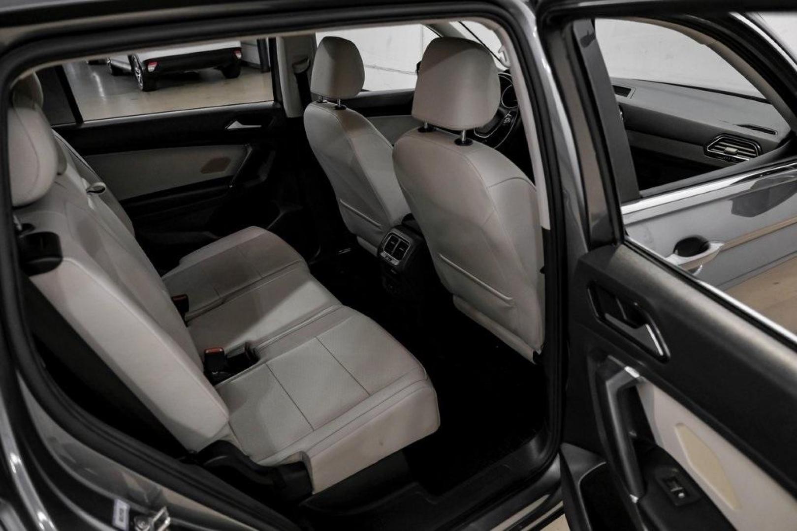 2018 Platinum Gray Metallic /White Volkswagen Tiguan 2.0T SEL (3VV3B7AX4JM) with an 2.0L TSI DOHC engine, Automatic transmission, located at 15300 Midway Rd., Addison, TX, 75001, (972) 702-0011, 32.958321, -96.838074 - Photo#36