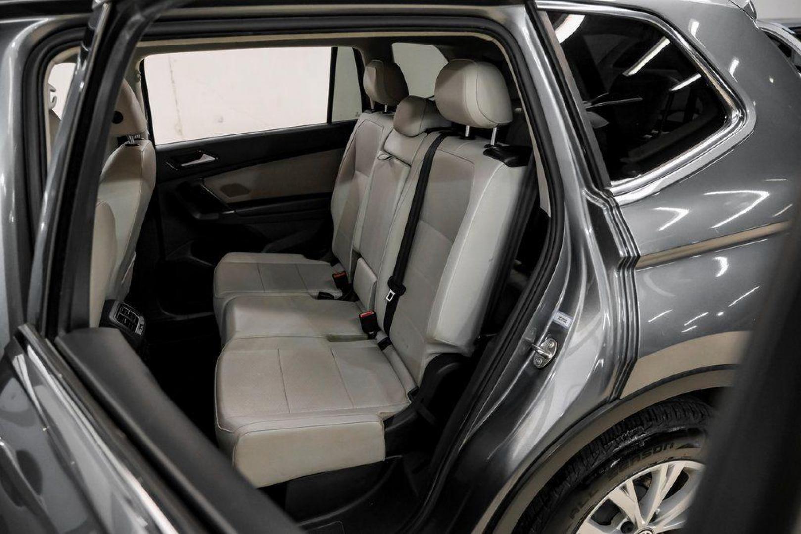 2018 Platinum Gray Metallic /White Volkswagen Tiguan 2.0T SEL (3VV3B7AX4JM) with an 2.0L TSI DOHC engine, Automatic transmission, located at 15300 Midway Rd., Addison, TX, 75001, (972) 702-0011, 32.958321, -96.838074 - Photo#38