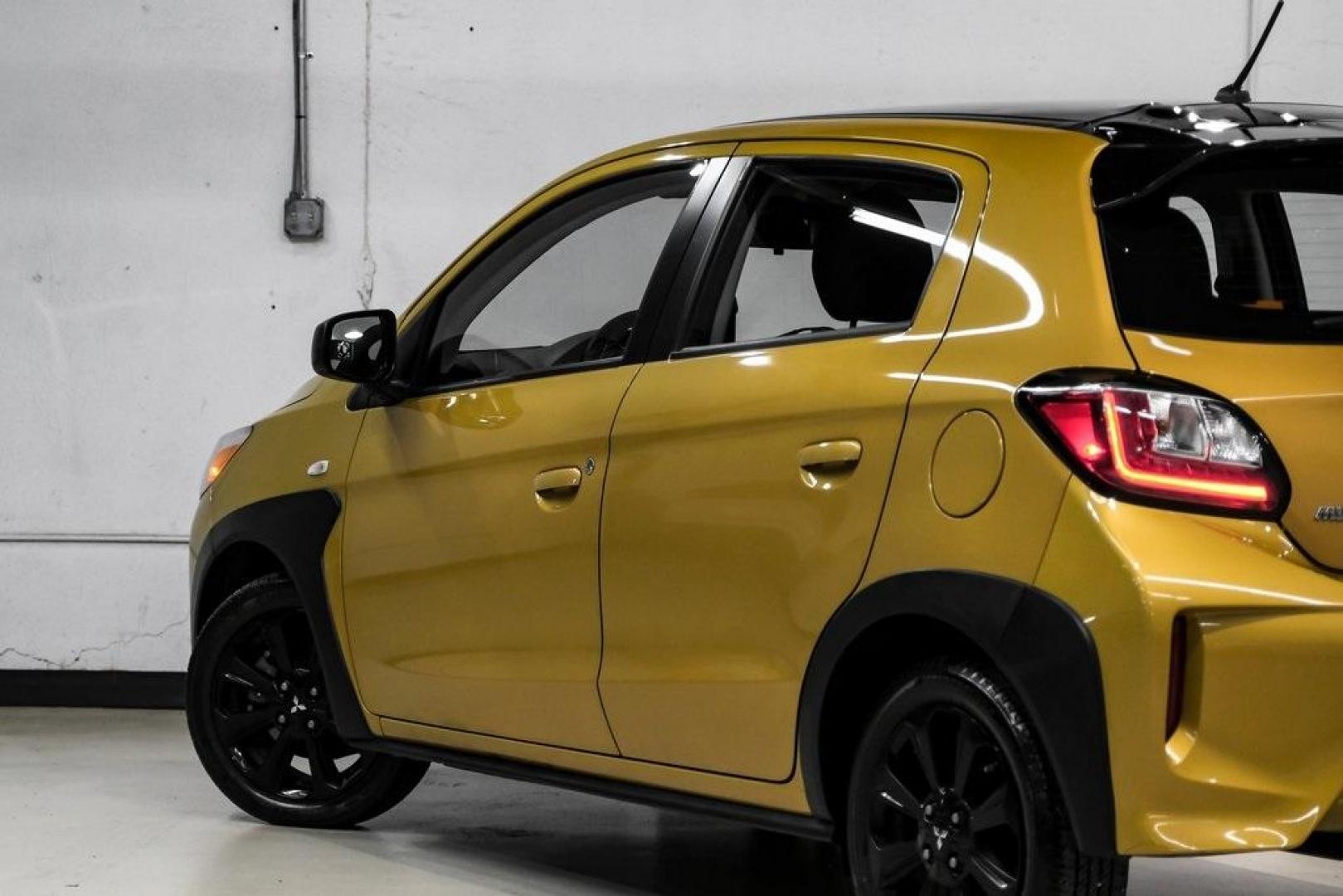 2024 Sand Mitsubishi Mirage Black Edition (ML32AWHJ3RH) with an 1.2L 3-Cylinder DOHC MIVEC engine, CVT transmission, located at 15300 Midway Rd., Addison, TX, 75001, (972) 702-0011, 32.958321, -96.838074 - Photo#11