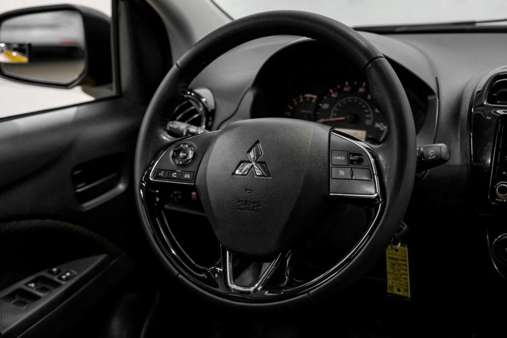 2024 Sand Mitsubishi Mirage Black Edition (ML32AWHJ3RH) with an 1.2L 3-Cylinder DOHC MIVEC engine, CVT transmission, located at 15300 Midway Rd., Addison, TX, 75001, (972) 702-0011, 32.958321, -96.838074 - Photo#18