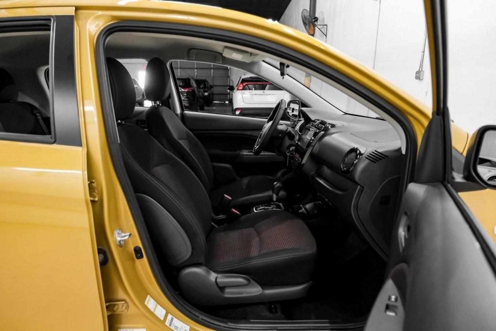 2024 Sand Mitsubishi Mirage Black Edition (ML32AWHJ3RH) with an 1.2L 3-Cylinder DOHC MIVEC engine, CVT transmission, located at 15300 Midway Rd., Addison, TX, 75001, (972) 702-0011, 32.958321, -96.838074 - Photo#33