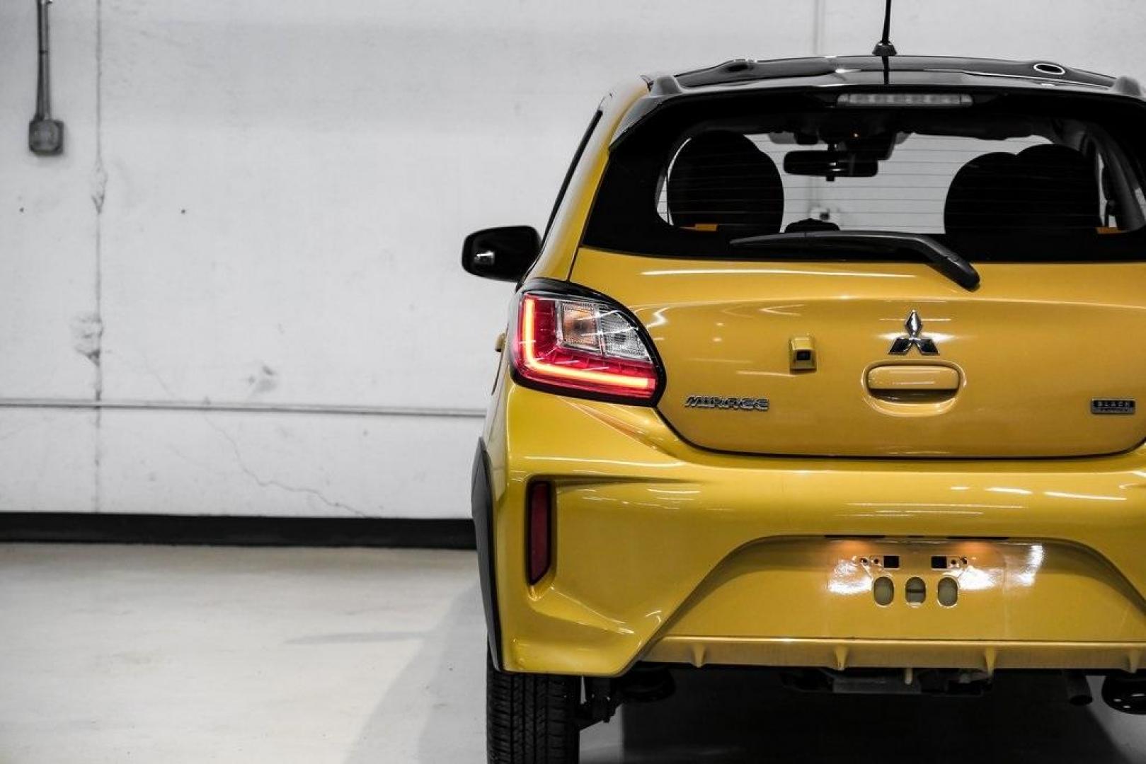 2024 Sand Mitsubishi Mirage Black Edition (ML32AWHJ3RH) with an 1.2L 3-Cylinder DOHC MIVEC engine, CVT transmission, located at 15300 Midway Rd., Addison, TX, 75001, (972) 702-0011, 32.958321, -96.838074 - Photo#47