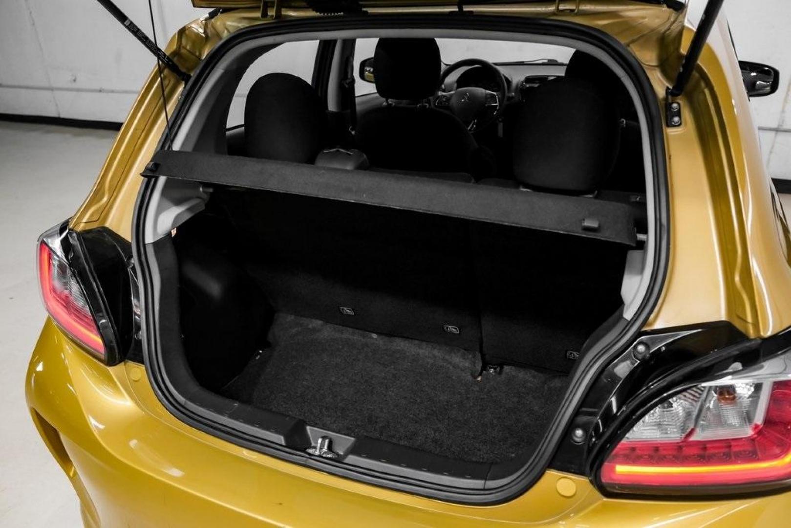 2024 Sand Mitsubishi Mirage Black Edition (ML32AWHJ3RH) with an 1.2L 3-Cylinder DOHC MIVEC engine, CVT transmission, located at 15300 Midway Rd., Addison, TX, 75001, (972) 702-0011, 32.958321, -96.838074 - Photo#51