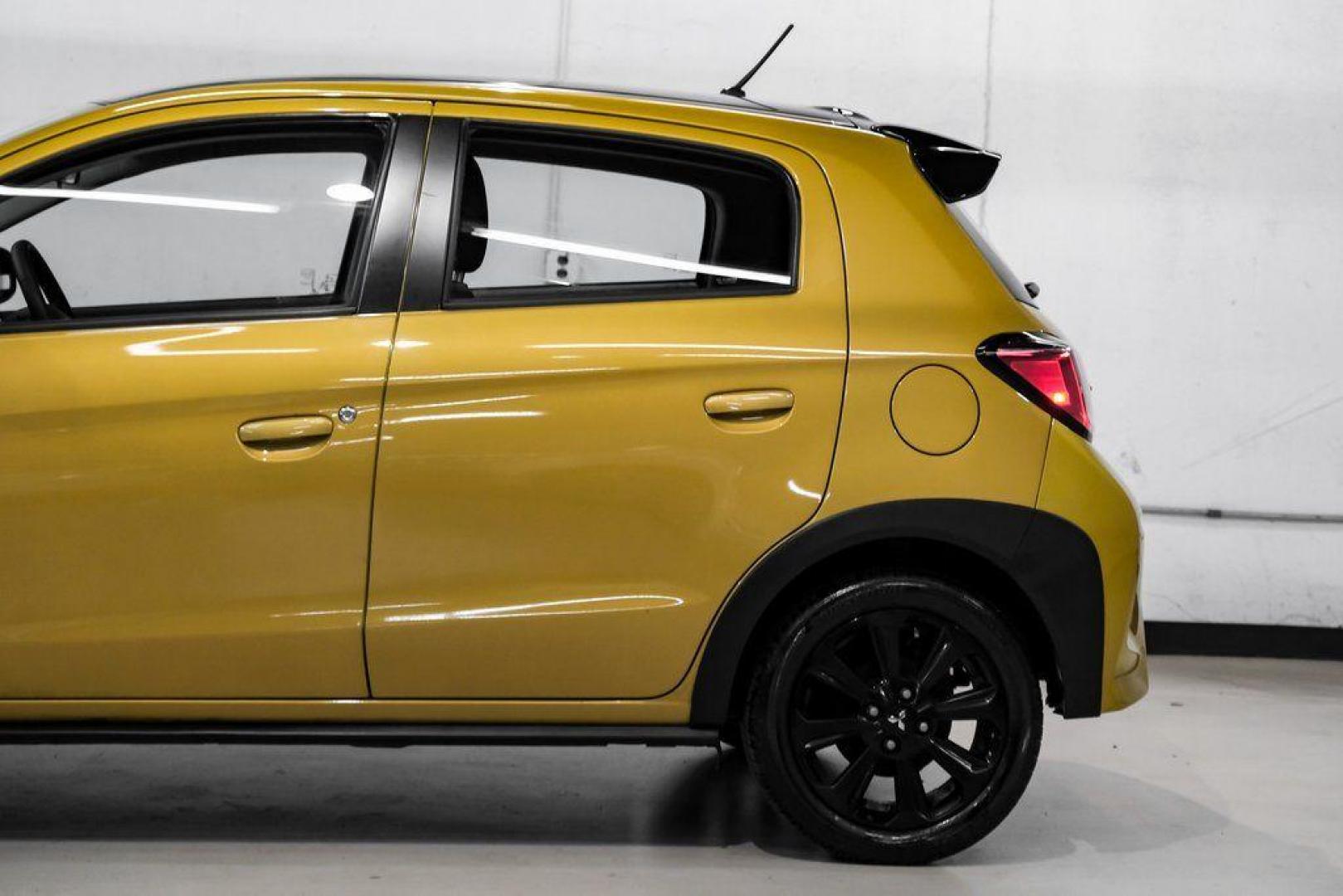 2024 Sand /Dark Gray Mitsubishi Mirage Black Edition (ML32AWHJ3RH) with an 1.2L 3-Cylinder DOHC MIVEC engine, CVT transmission, located at 15300 Midway Rd., Addison, TX, 75001, (972) 702-0011, 32.958321, -96.838074 - Photo#15