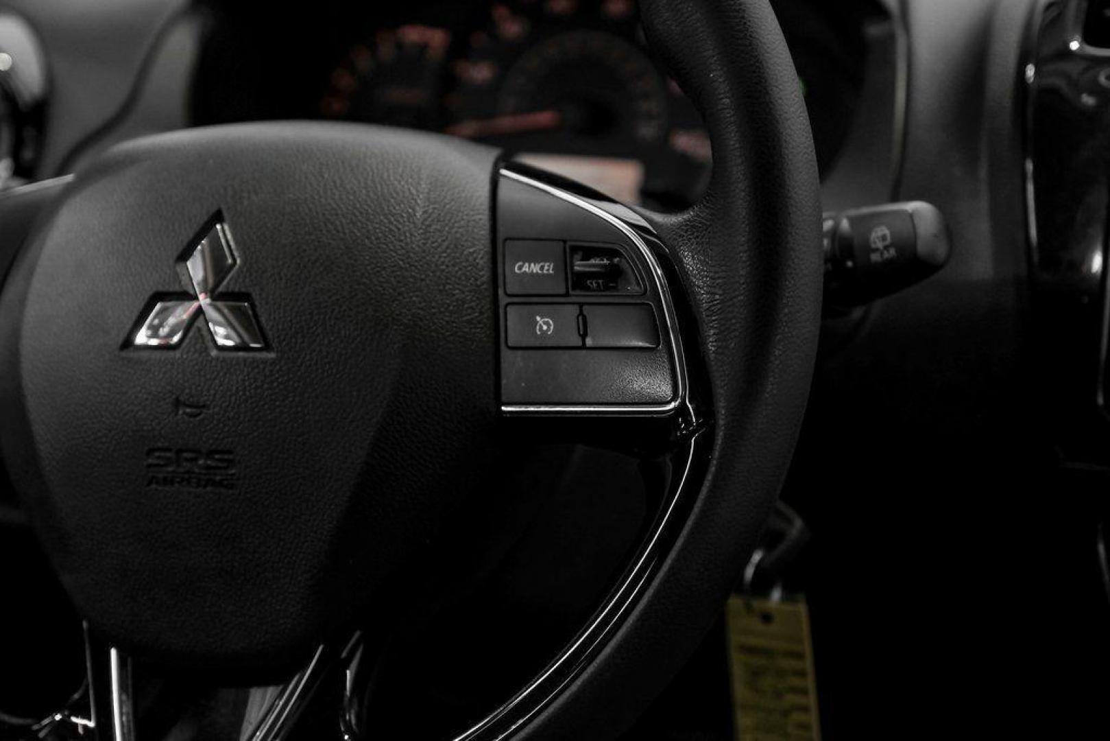 2024 Sand /Dark Gray Mitsubishi Mirage Black Edition (ML32AWHJ3RH) with an 1.2L 3-Cylinder DOHC MIVEC engine, CVT transmission, located at 15300 Midway Rd., Addison, TX, 75001, (972) 702-0011, 32.958321, -96.838074 - Photo#21