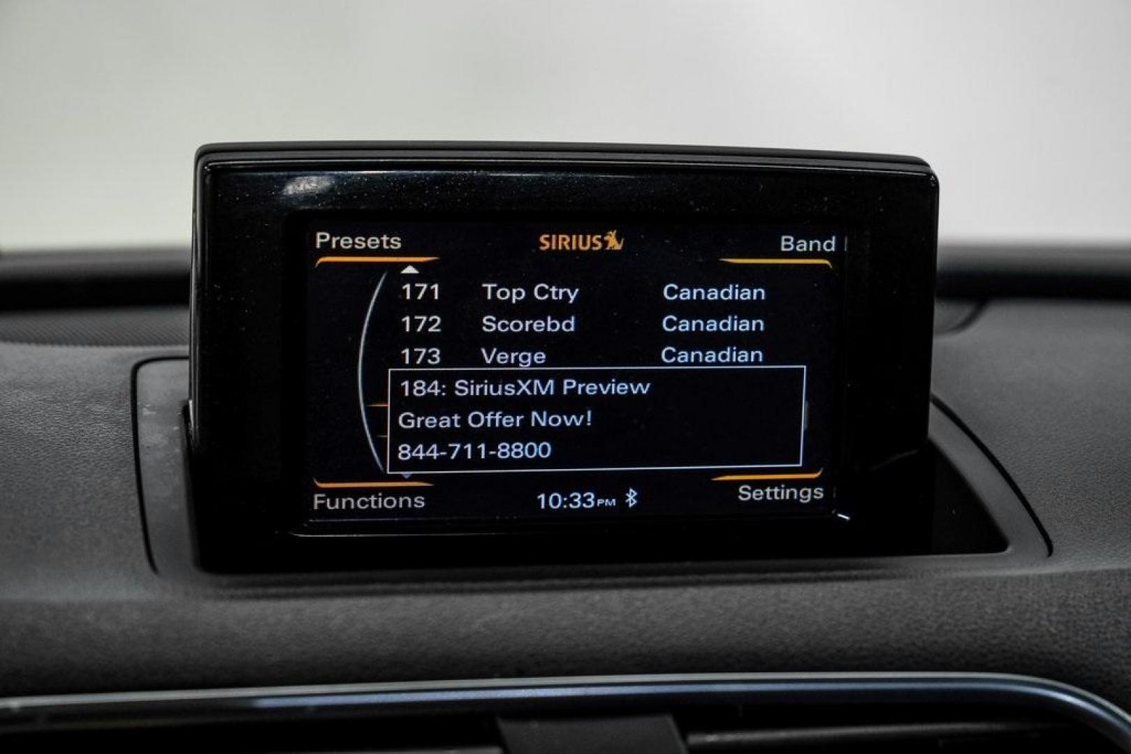 2018 White /Black Audi Q3 2.0T Premium (WA1BCCFS0JR) with an 2.0L 4-Cylinder TFSI engine, Automatic transmission, located at 15300 Midway Rd., Addison, TX, 75001, (972) 702-0011, 32.958321, -96.838074 - Photo#32