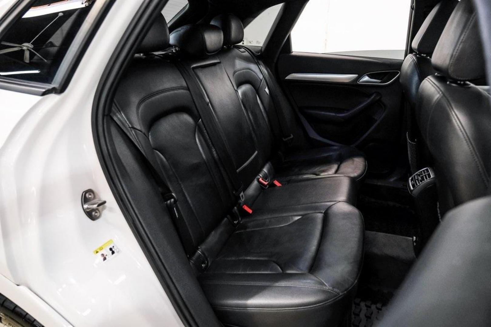 2018 White /Black Audi Q3 2.0T Premium (WA1BCCFS0JR) with an 2.0L 4-Cylinder TFSI engine, Automatic transmission, located at 15300 Midway Rd., Addison, TX, 75001, (972) 702-0011, 32.958321, -96.838074 - Photo#38