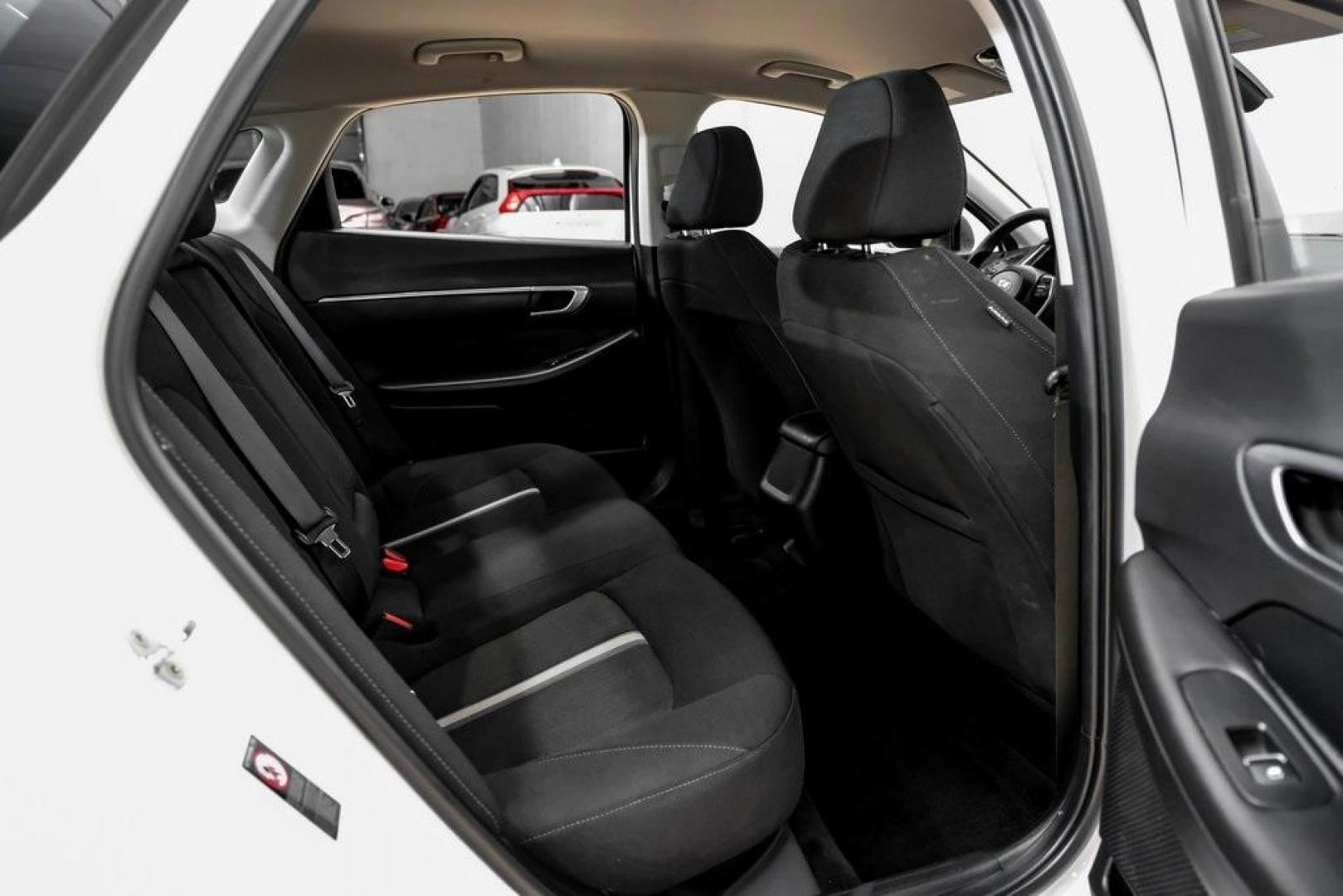 2022 Quartz White /Black Hyundai Sonata SEL (KMHL64JA1NA) with an 2.5L I4 engine, Automatic transmission, located at 15300 Midway Rd., Addison, TX, 75001, (972) 702-0011, 32.958321, -96.838074 - Photo#44