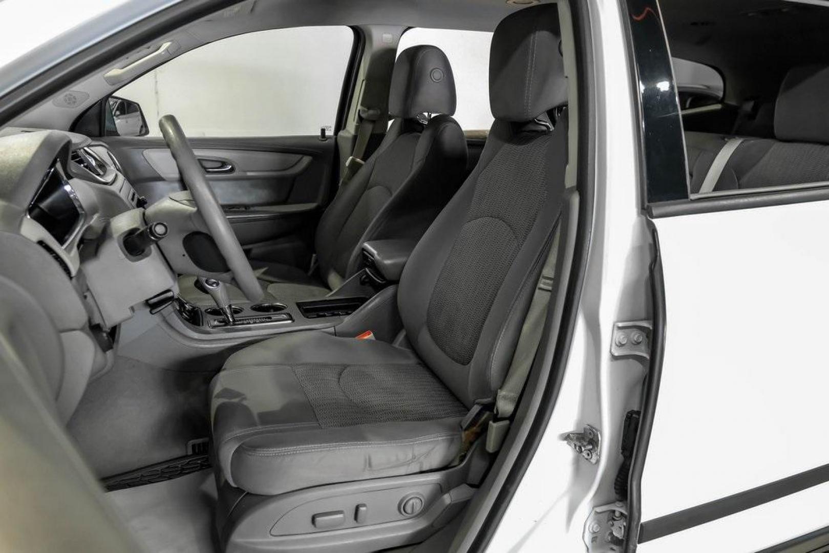 2017 Summit White /Dark Titanium/Light Titanium Chevrolet Traverse LS (1GNKRFKD9HJ) with an 3.6L V6 SIDI engine, Automatic transmission, located at 15300 Midway Rd., Addison, TX, 75001, (972) 702-0011, 32.958321, -96.838074 - Photo#26