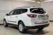 2017 Summit White /Dark Titanium/Light Titanium Chevrolet Traverse LS (1GNKRFKD9HJ) with an 3.6L V6 SIDI engine, Automatic transmission, located at 15300 Midway Rd., Addison, TX, 75001, (972) 702-0011, 32.958321, -96.838074 - Photo#8