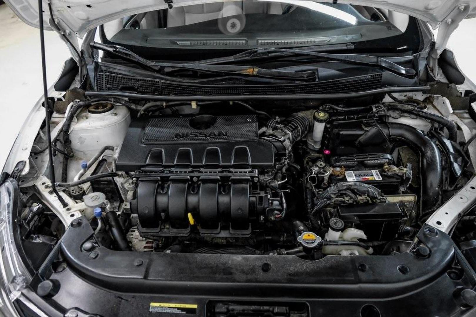 2016 Fresh Powder /Marble Gray Nissan Sentra S (3N1AB7AP3GY) with an 1.8L 4-Cylinder DOHC 16V engine, CVT transmission, located at 15300 Midway Rd., Addison, TX, 75001, (972) 702-0011, 32.958321, -96.838074 - Photo#44