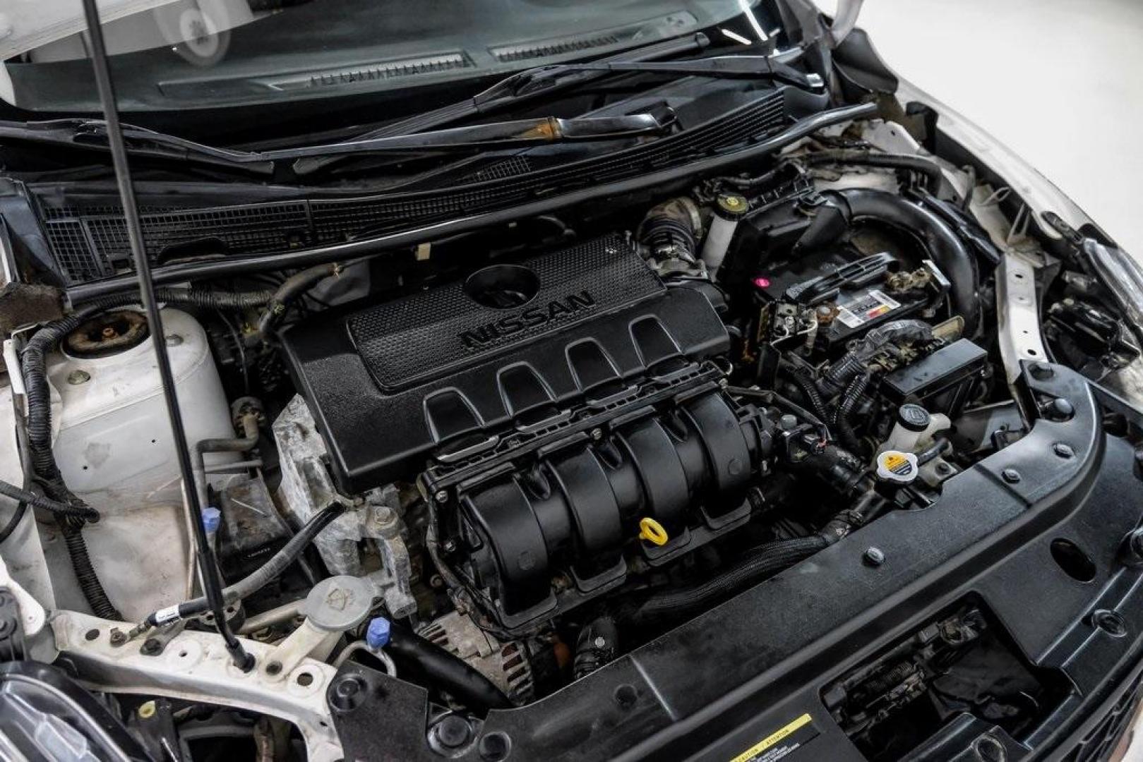 2016 Fresh Powder /Marble Gray Nissan Sentra S (3N1AB7AP3GY) with an 1.8L 4-Cylinder DOHC 16V engine, CVT transmission, located at 15300 Midway Rd., Addison, TX, 75001, (972) 702-0011, 32.958321, -96.838074 - Photo#45