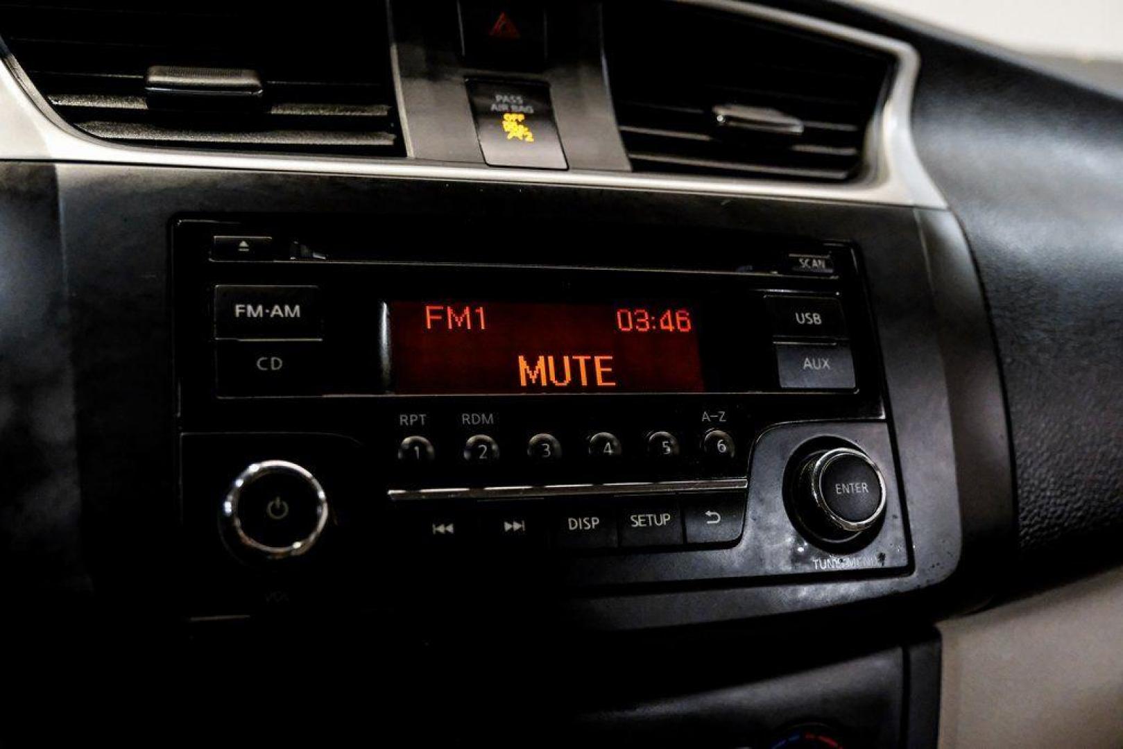 2016 Fresh Powder /Marble Gray Nissan Sentra S (3N1AB7AP3GY) with an 1.8L 4-Cylinder DOHC 16V engine, CVT transmission, located at 15300 Midway Rd., Addison, TX, 75001, (972) 702-0011, 32.958321, -96.838074 - Photo#23