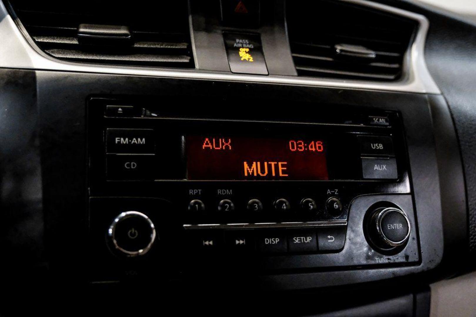 2016 Fresh Powder /Marble Gray Nissan Sentra S (3N1AB7AP3GY) with an 1.8L 4-Cylinder DOHC 16V engine, CVT transmission, located at 15300 Midway Rd., Addison, TX, 75001, (972) 702-0011, 32.958321, -96.838074 - Photo#26