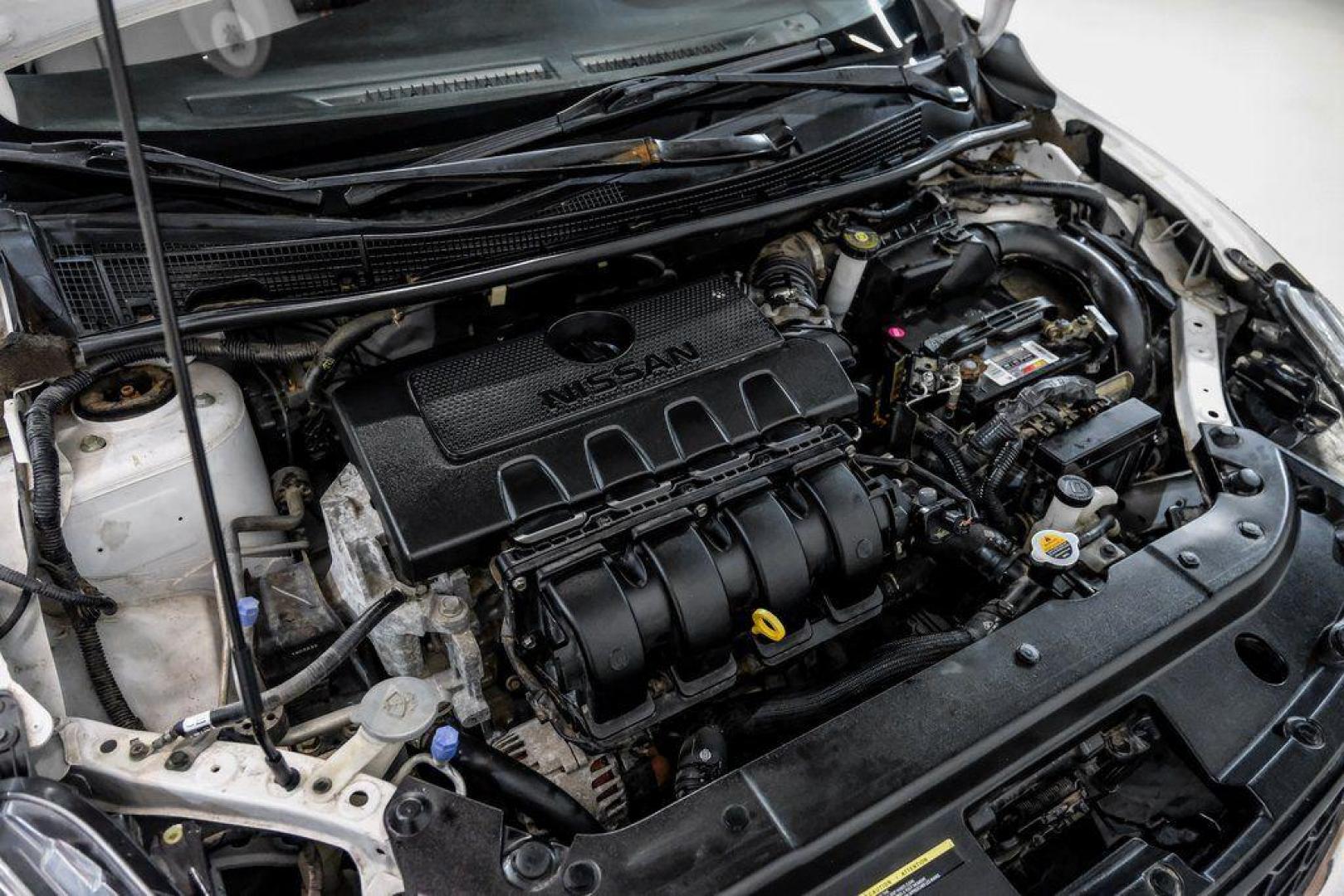 2016 Fresh Powder /Marble Gray Nissan Sentra S (3N1AB7AP3GY) with an 1.8L 4-Cylinder DOHC 16V engine, CVT transmission, located at 15300 Midway Rd., Addison, TX, 75001, (972) 702-0011, 32.958321, -96.838074 - Photo#45