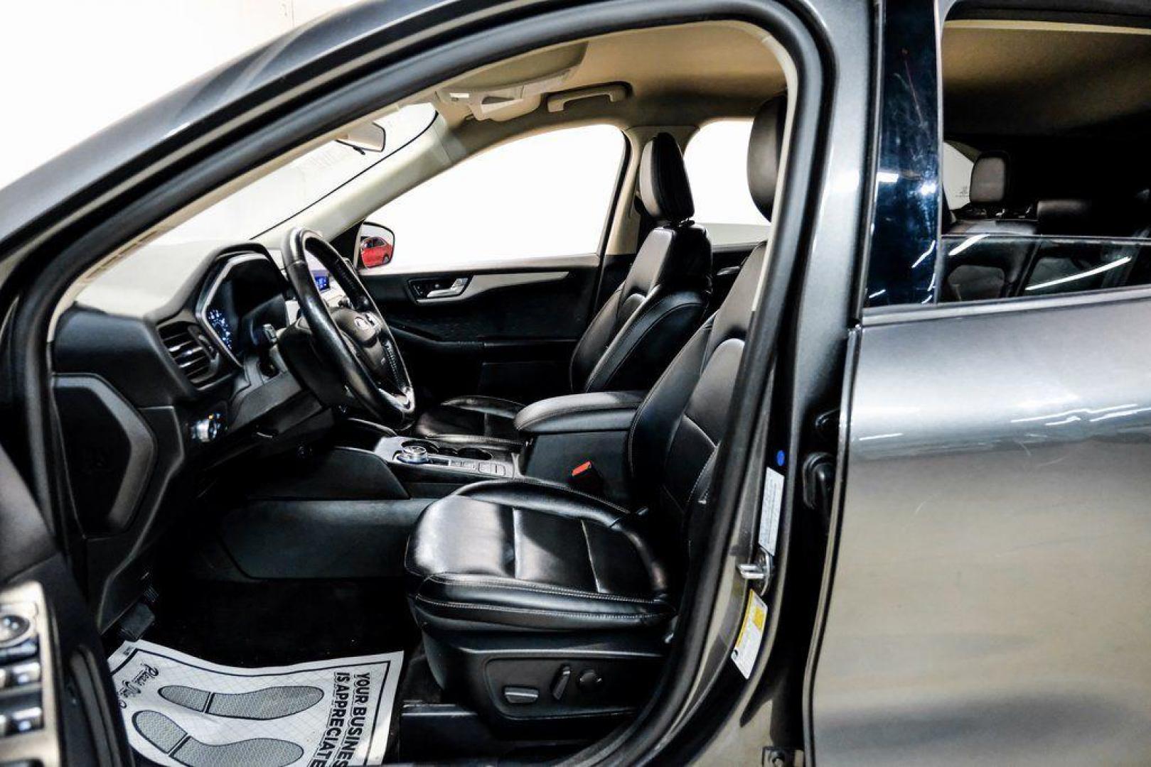 2020 Magnetic /Ebony Ford Escape SEL (1FMCU0H62LU) with an 1.5L EcoBoost engine, Automatic transmission, located at 15300 Midway Rd., Addison, TX, 75001, (972) 702-0011, 32.958321, -96.838074 - Photo#3