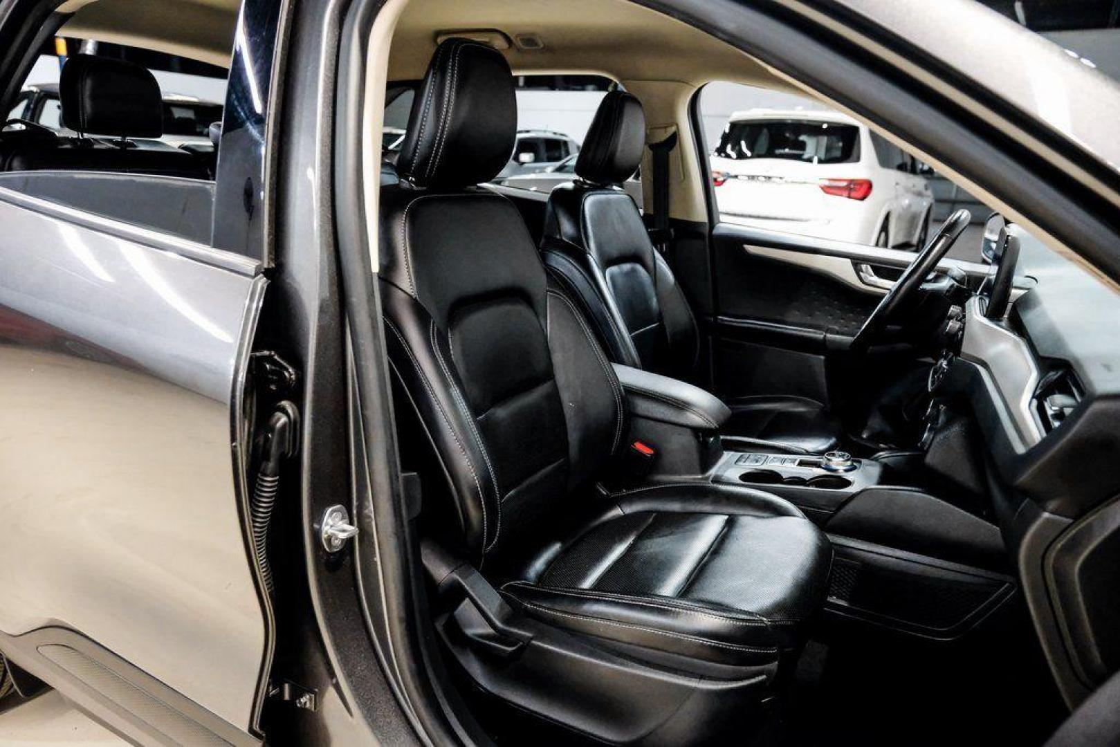 2020 Magnetic /Ebony Ford Escape SEL (1FMCU0H62LU) with an 1.5L EcoBoost engine, Automatic transmission, located at 15300 Midway Rd., Addison, TX, 75001, (972) 702-0011, 32.958321, -96.838074 - Photo#33