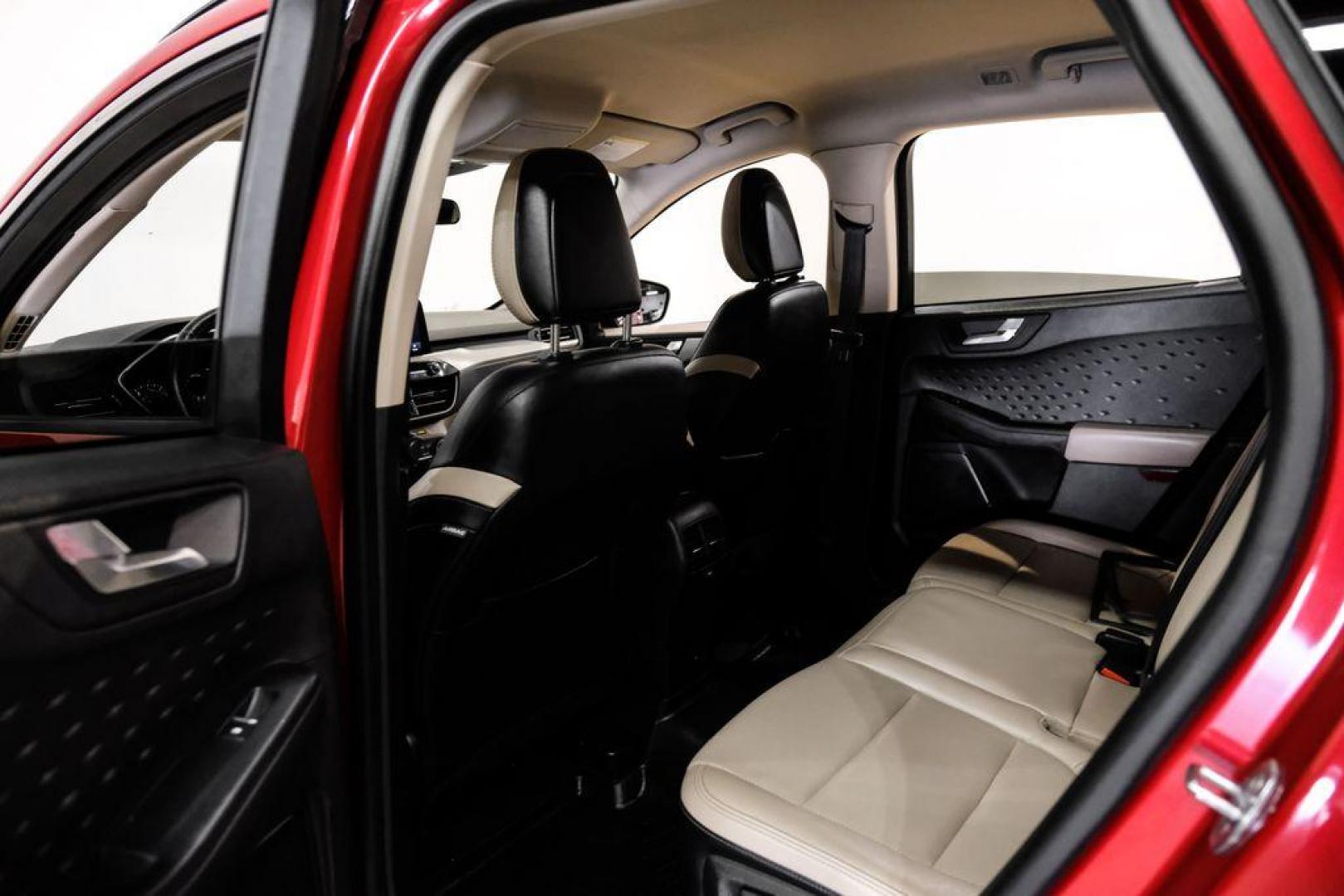 2020 Red Metallic /Sandstone Ford Escape SEL (1FMCU0H66LU) with an 1.5L EcoBoost engine, Automatic transmission, located at 15300 Midway Rd., Addison, TX, 75001, (972) 702-0011, 32.958321, -96.838074 - Photo#35