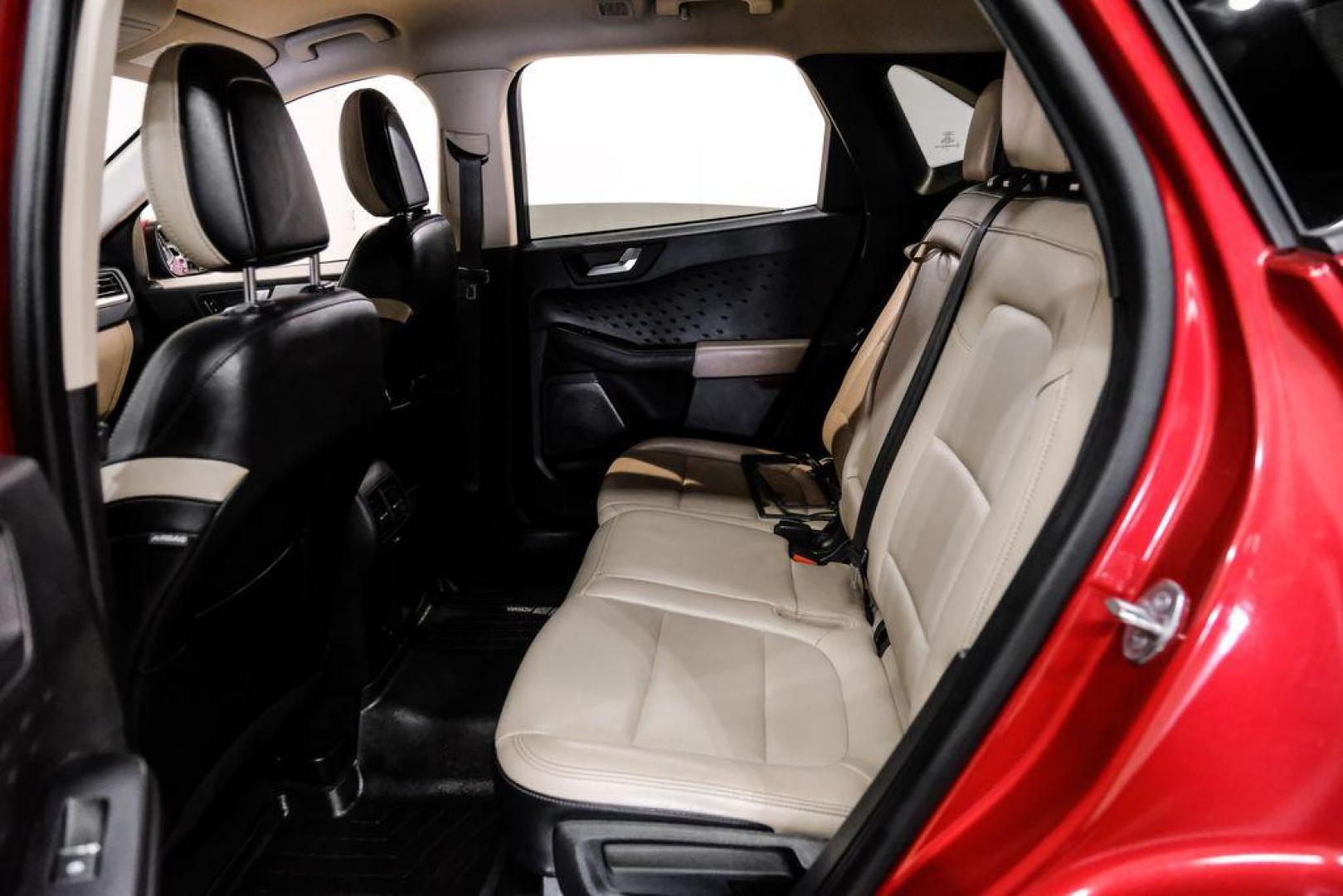 2020 Red Metallic /Sandstone Ford Escape SEL (1FMCU0H66LU) with an 1.5L EcoBoost engine, Automatic transmission, located at 15300 Midway Rd., Addison, TX, 75001, (972) 702-0011, 32.958321, -96.838074 - Photo#36